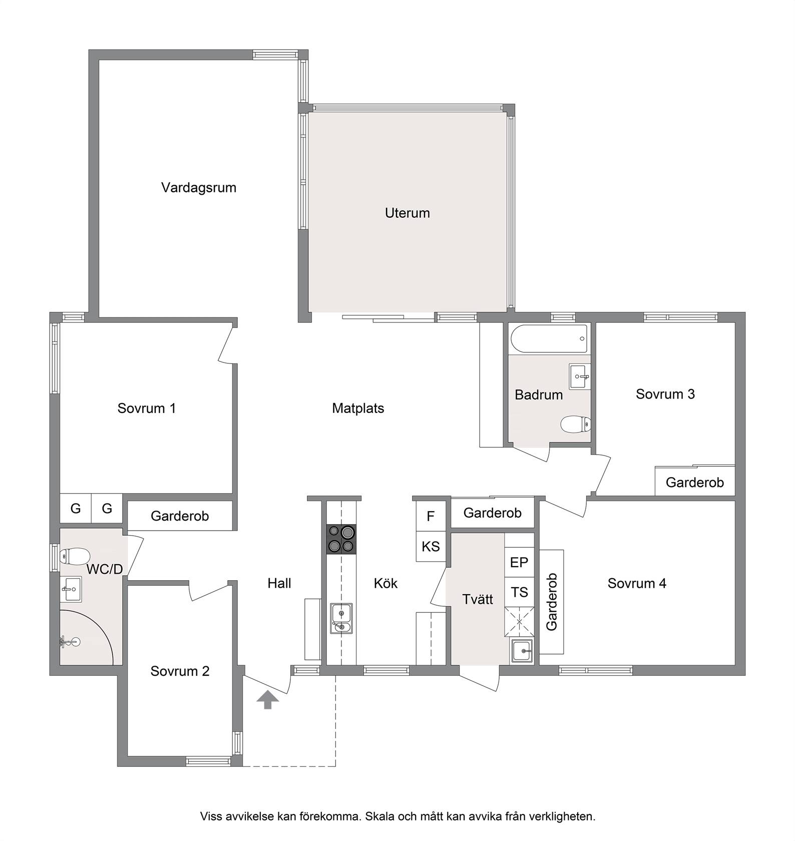 5 rum Villa på Sikvägen 13 Bålsta - Råby / Råbydal Håbo kommun - bild 26