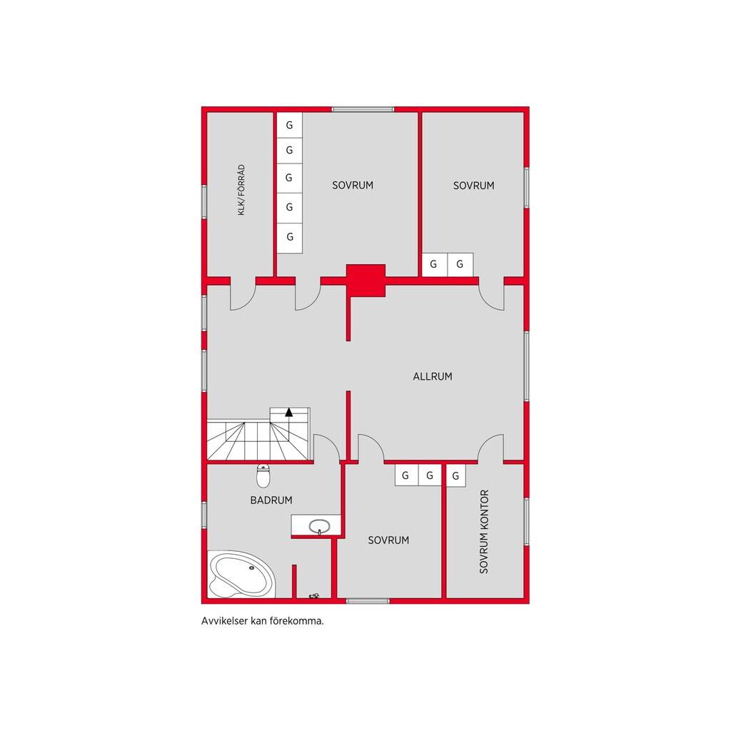 6 rum Villa på Härbrevägen 6 Brösta Örnsköldsviks kommun - bild 53