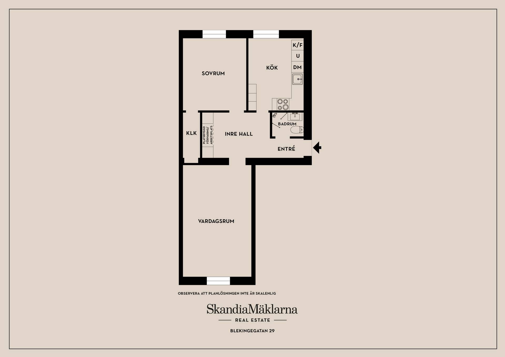 2 rum Lägenhet på Blekingegatan 29 Södermalm - Katarina Stockholms kommun - bild 36