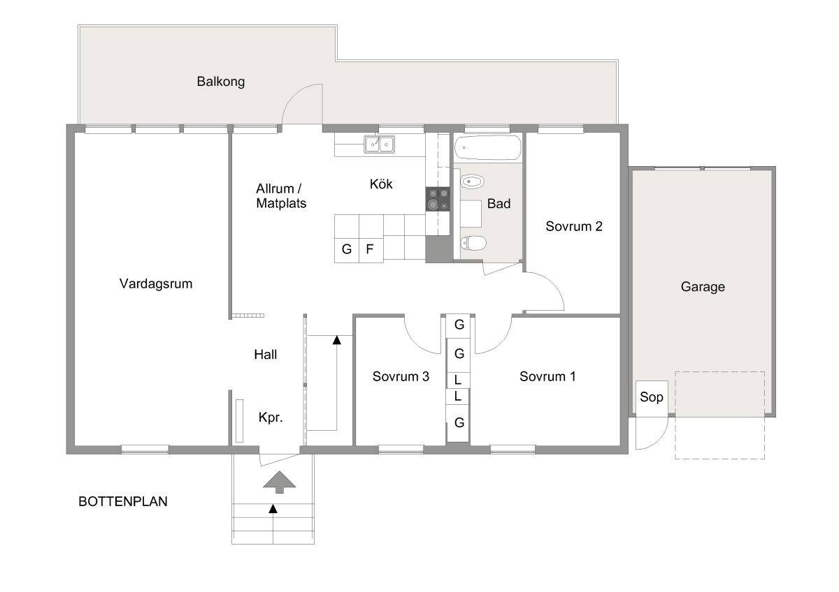 5 rum Villa på Tallåsvägen 20 Österfärnebo Sandvikens kommun - bild 10