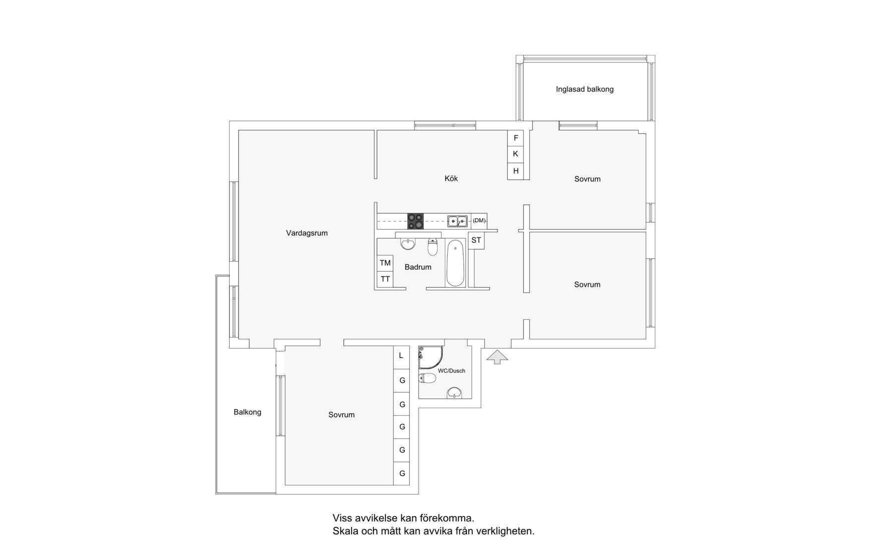 4 rum Lägenhet på Sickla kanalgata 62, pl 3 Hammarby Sjöstad Stockholms kommun - bild 40