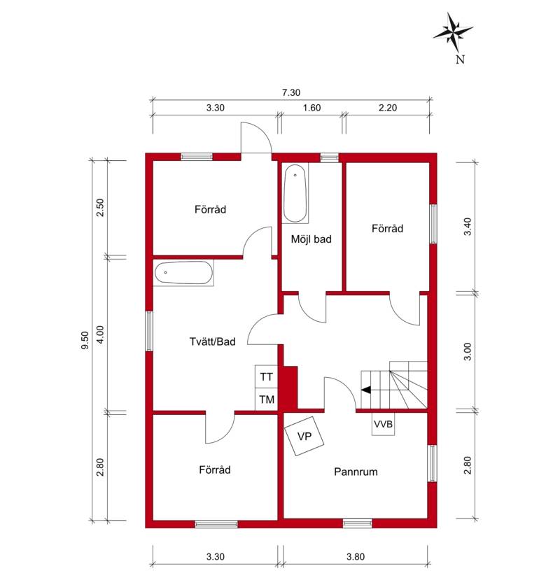 3 rum Villa på Engatan 3 Bjuvs kommun - bild 21