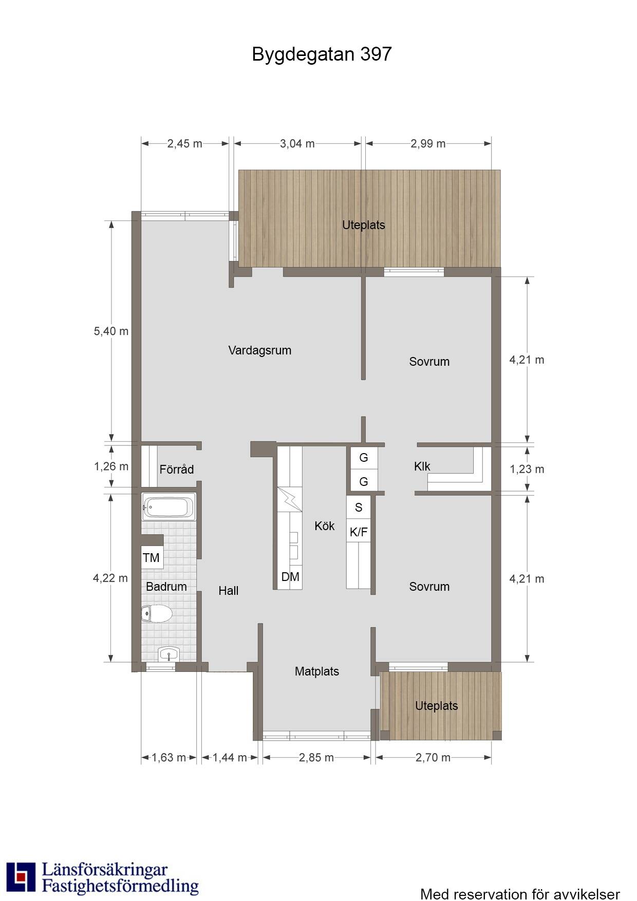 3 rum Lägenhet på Bygdegatan 395 Lambohov Linköpings kommun - bild 22
