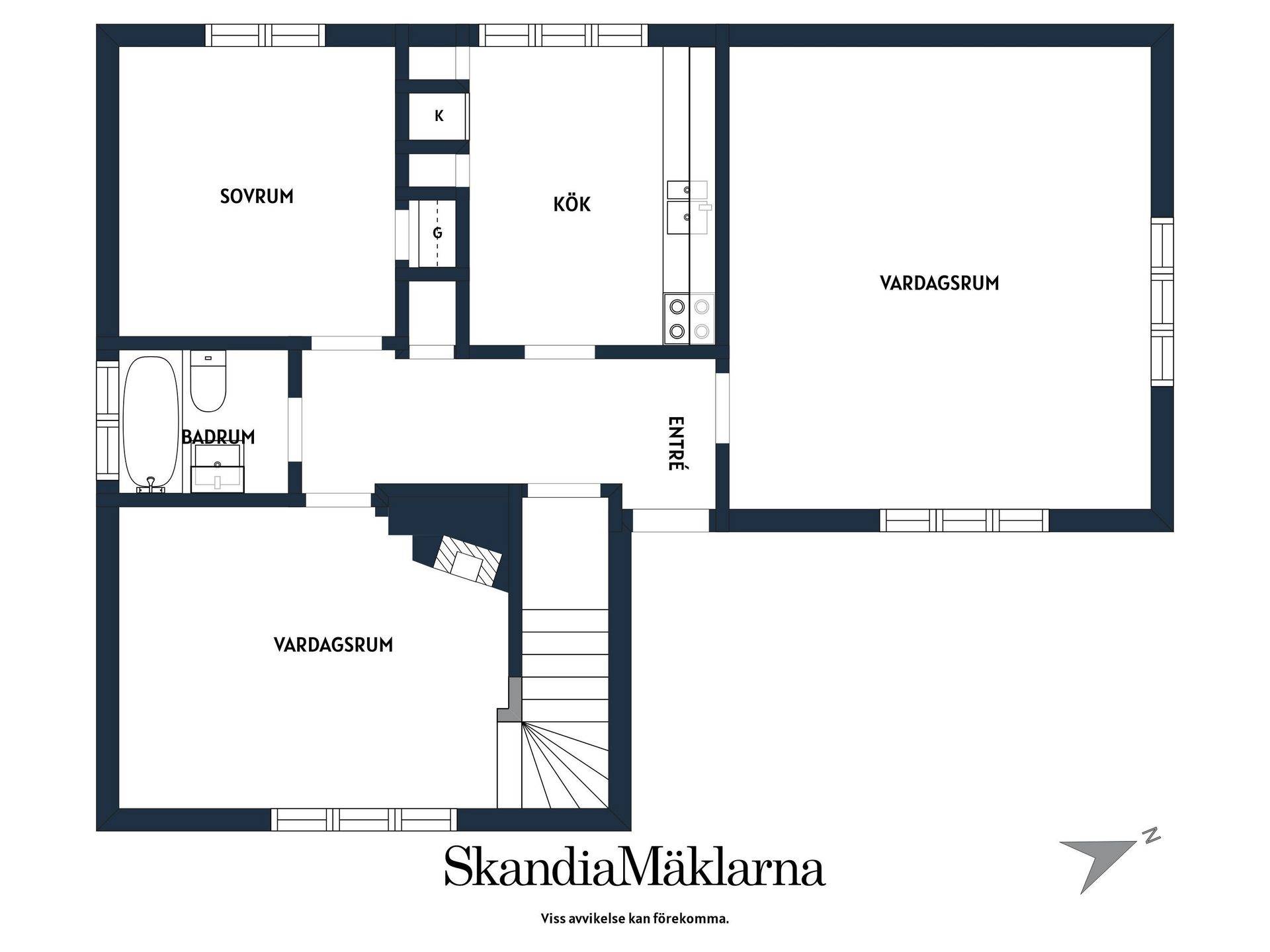 5 rum Villa på Edhamra 1 Jönåker Nyköpings kommun - bild 25