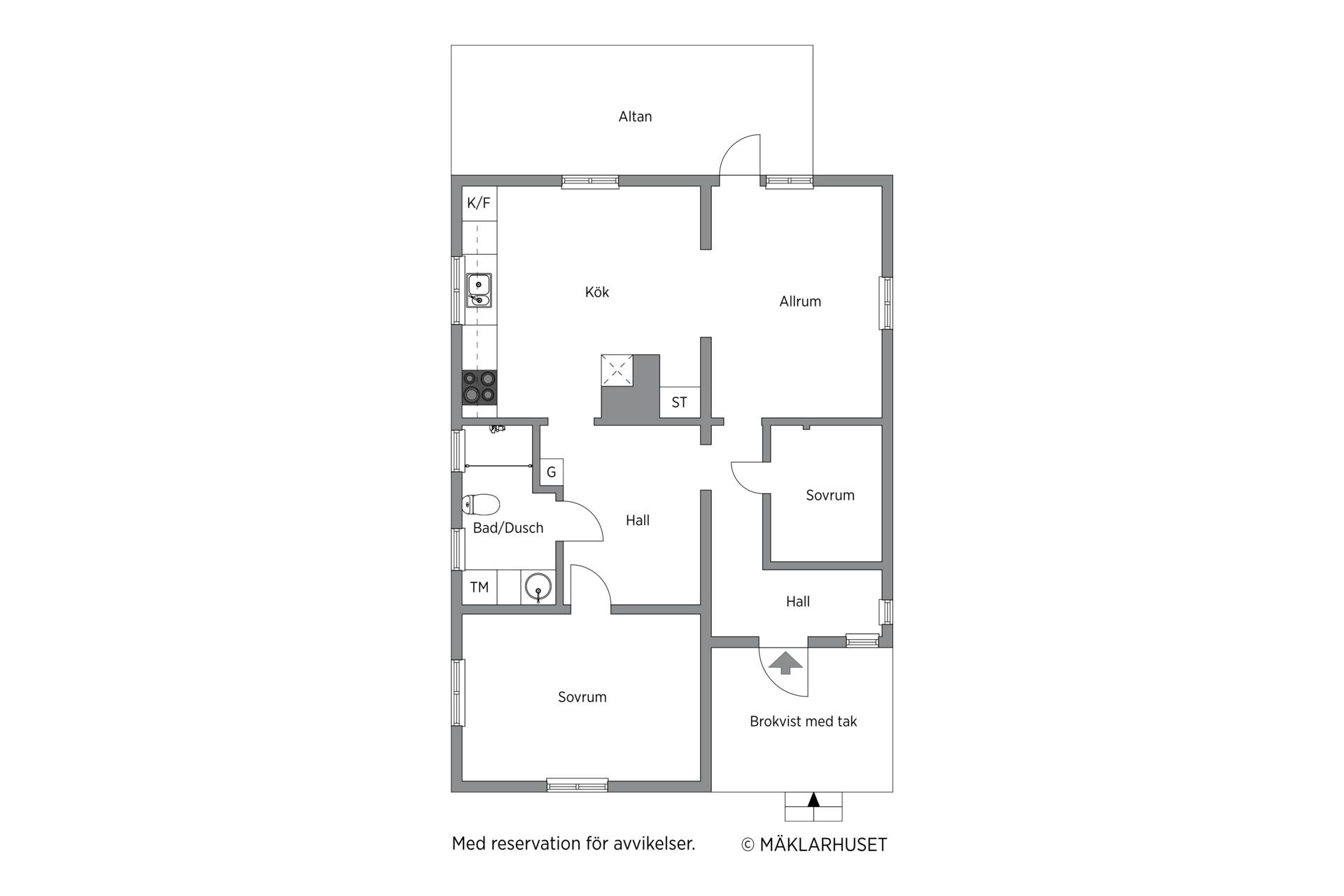 3 rum Villa på Stömnevägen 26 Stömne Hudiksvalls kommun - bild 23