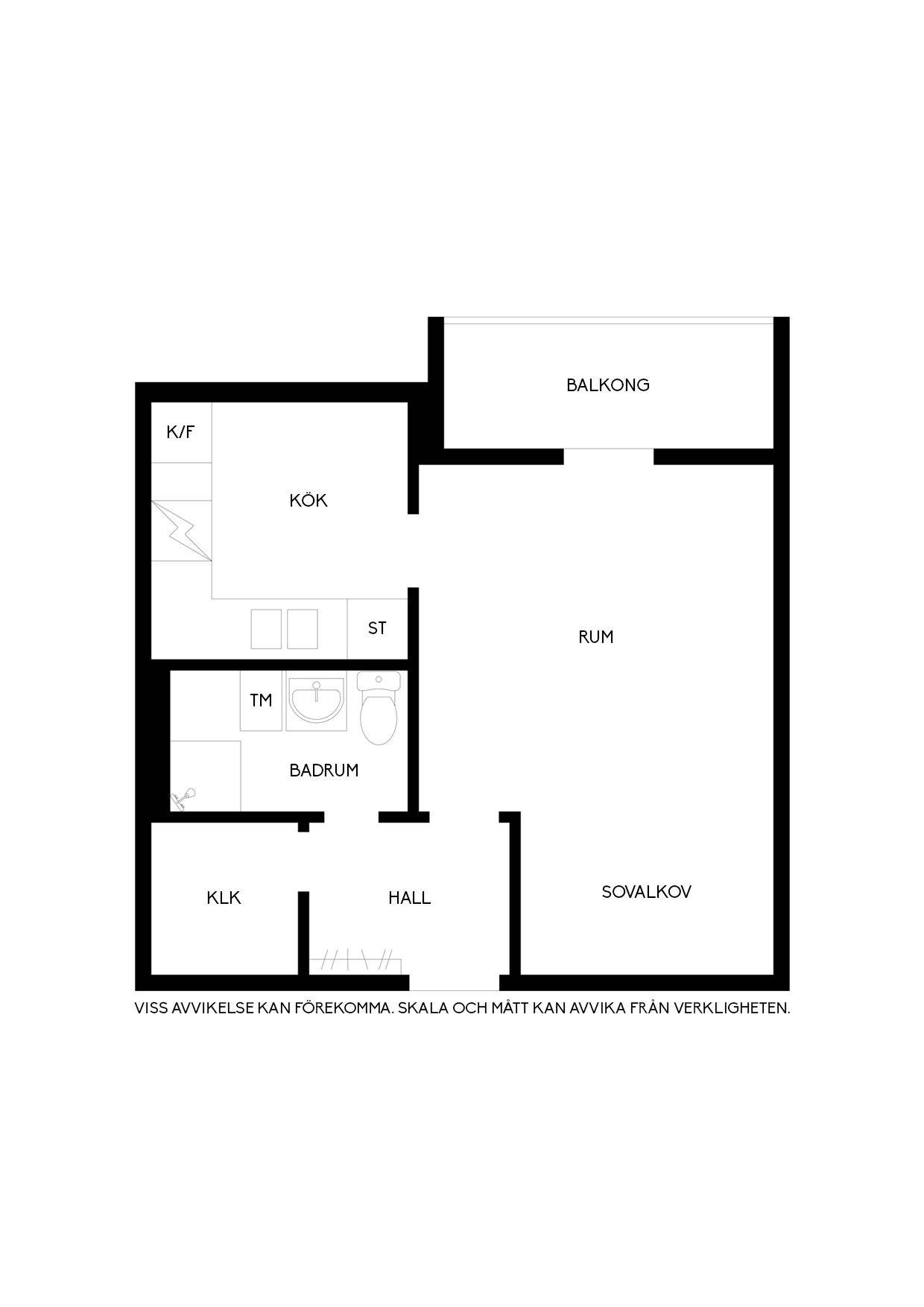 1 rum Lägenhet på Esplanaden 9B Centrala Norrtälje Norrtälje kommun - bild 22