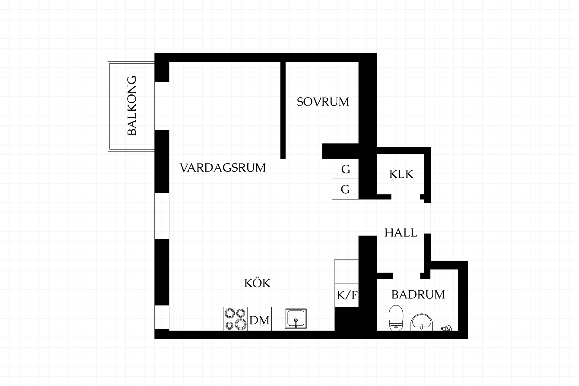 1.5 rum Lägenhet på Industrigatan 14, 3 tr Kungsholmen Stockholms kommun - bild 19