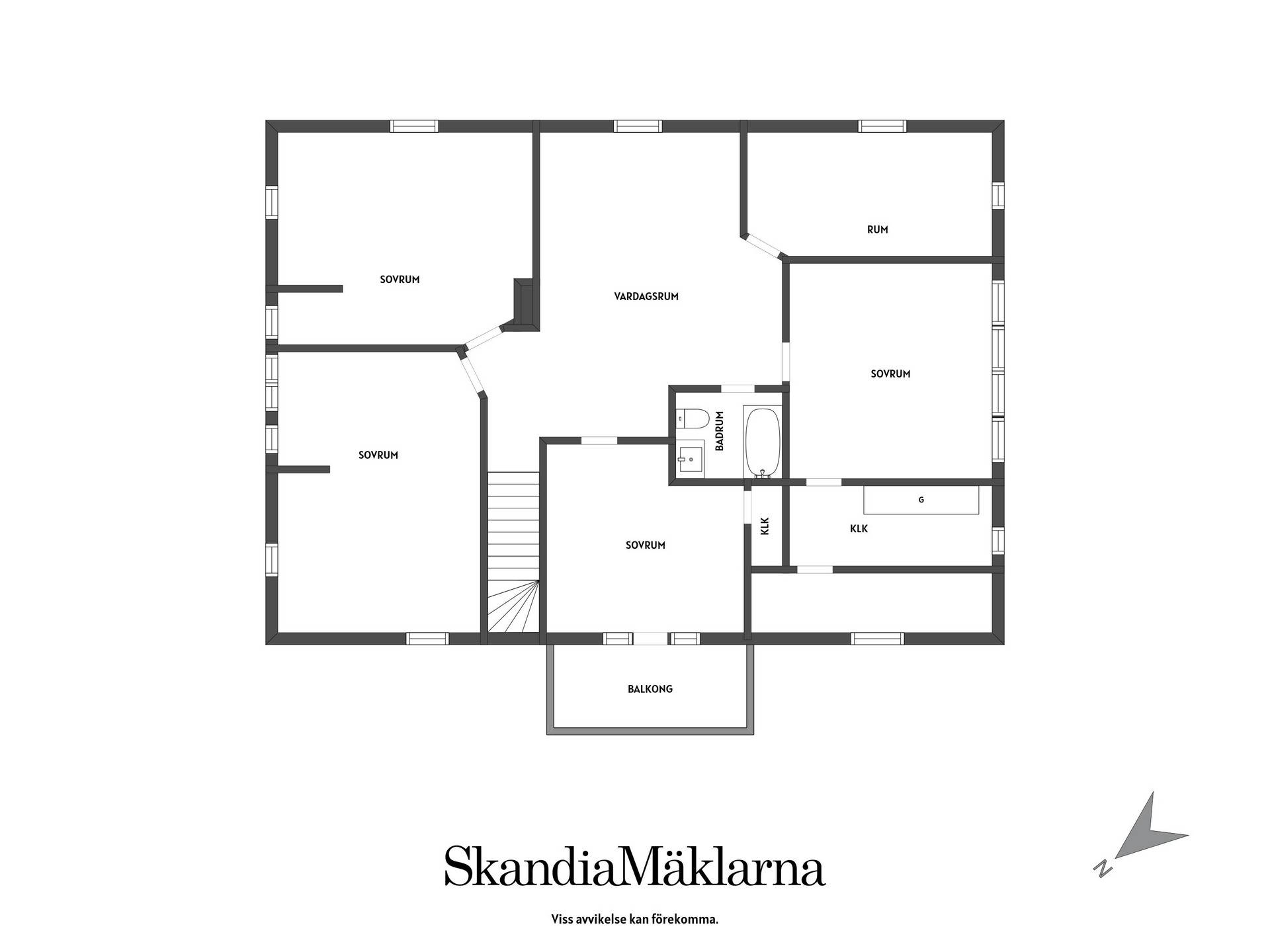 9 rum Villa på Komlösa Gunnagården 6 Borås kommun - bild 51