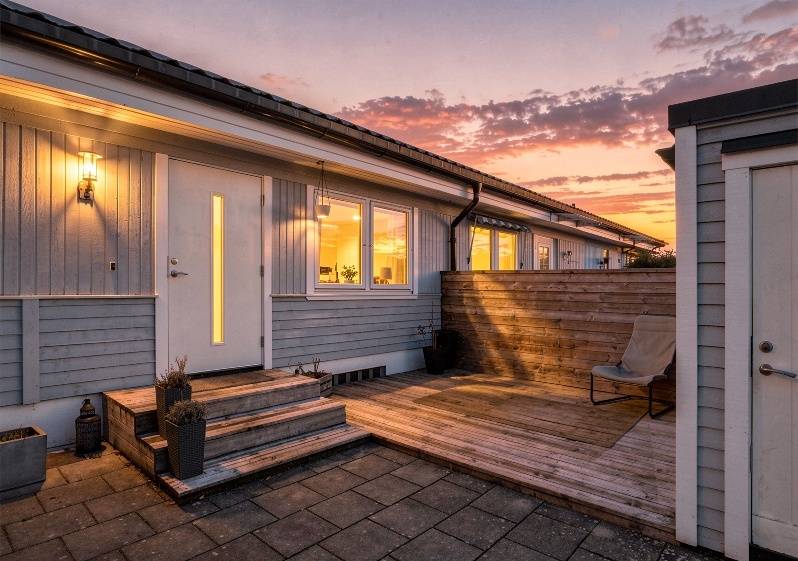 4 rum radhus på Marsvägen 1C Horred, Marks kommun - bild 1