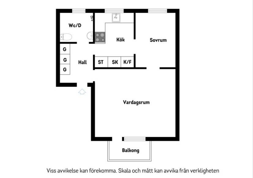 2 rum Lägenhet på Vävstolsvägen 5 Riksby Stockholms kommun - bild 27