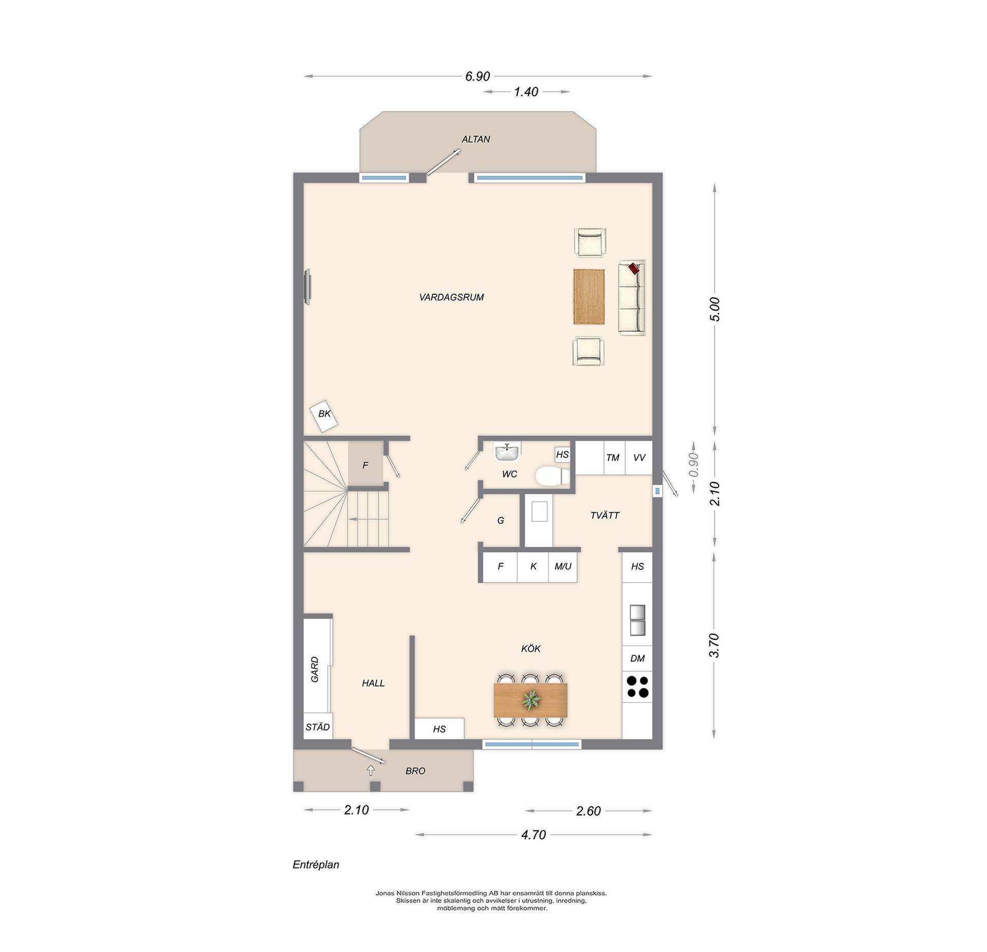 4 rum Parhus på Antennvägen 42 Lombolo Kiruna kommun - bild 24