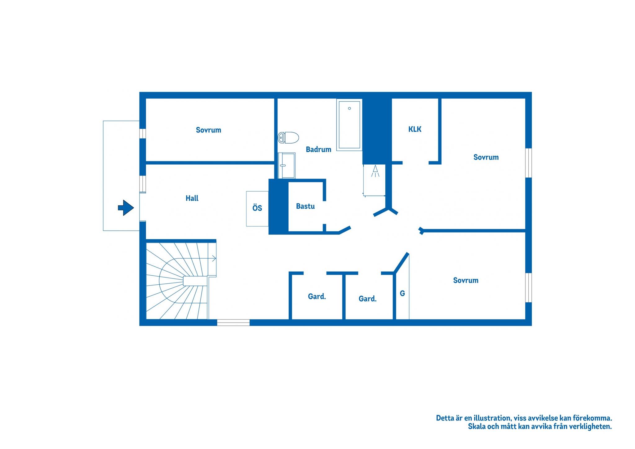 5 rum Villa på Parkgatan 10 Valla Katrineholms kommun - bild 40