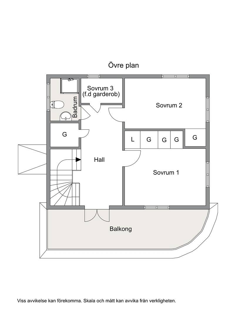 4 rum Villa på Kinnegatan 5 (Solsätra) Lundsbrunn Götene kommun - bild 27