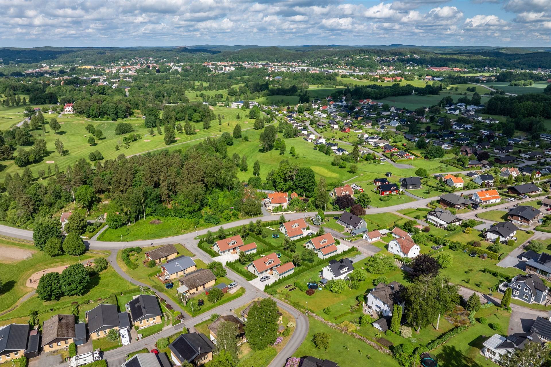 tomt på Albacken 3 Kinna, Marks kommun - bild 1
