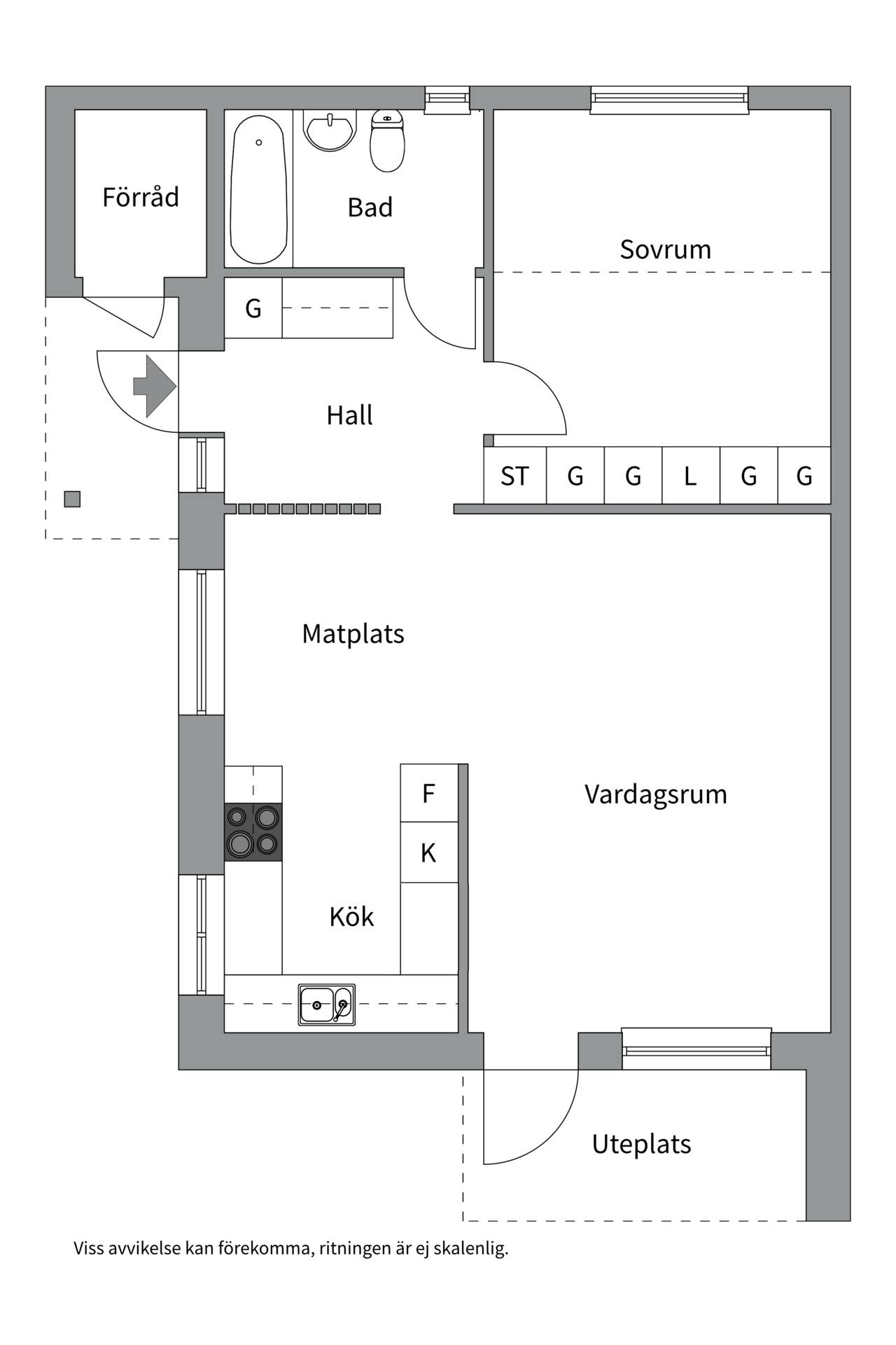 2 rum Lägenhet på Lings väg 27 Löten Uppsala kommun - bild 51