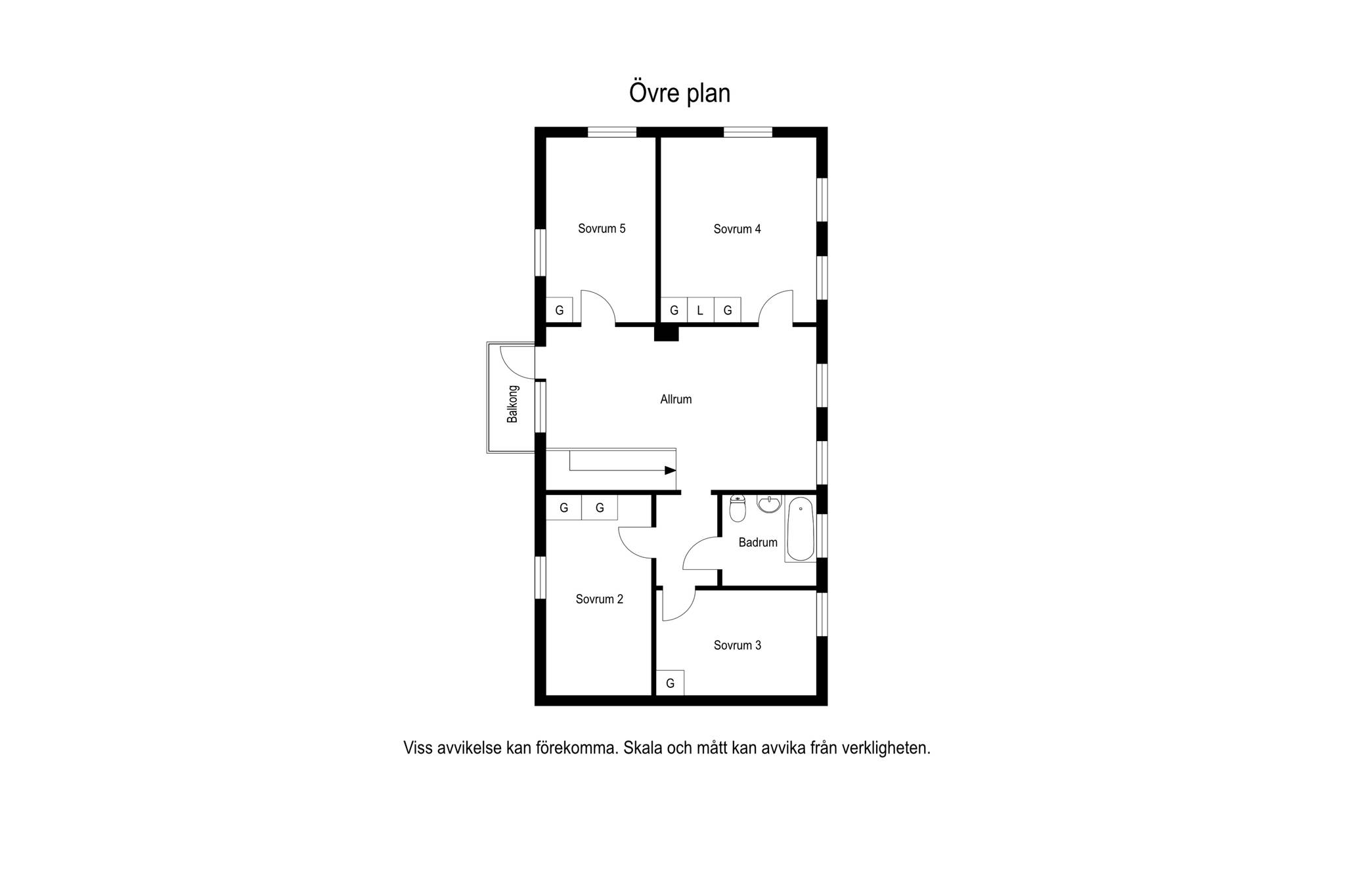7 rum Villa på Hästhagsvägen 5 Innertavle Umeå kommun - bild 35