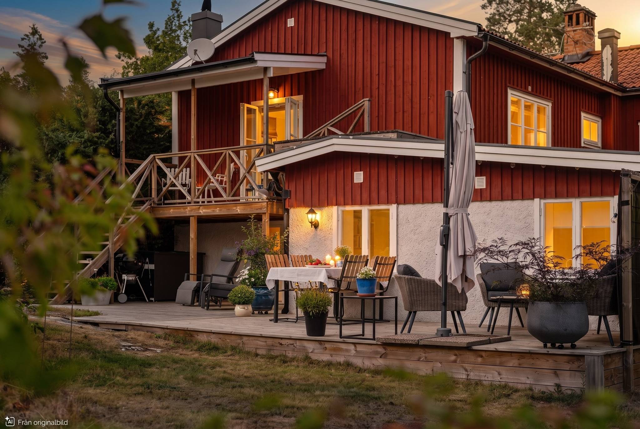 7 rum Villa på Lahällsvägen 29 Lahäll Täby kommun - bild 36