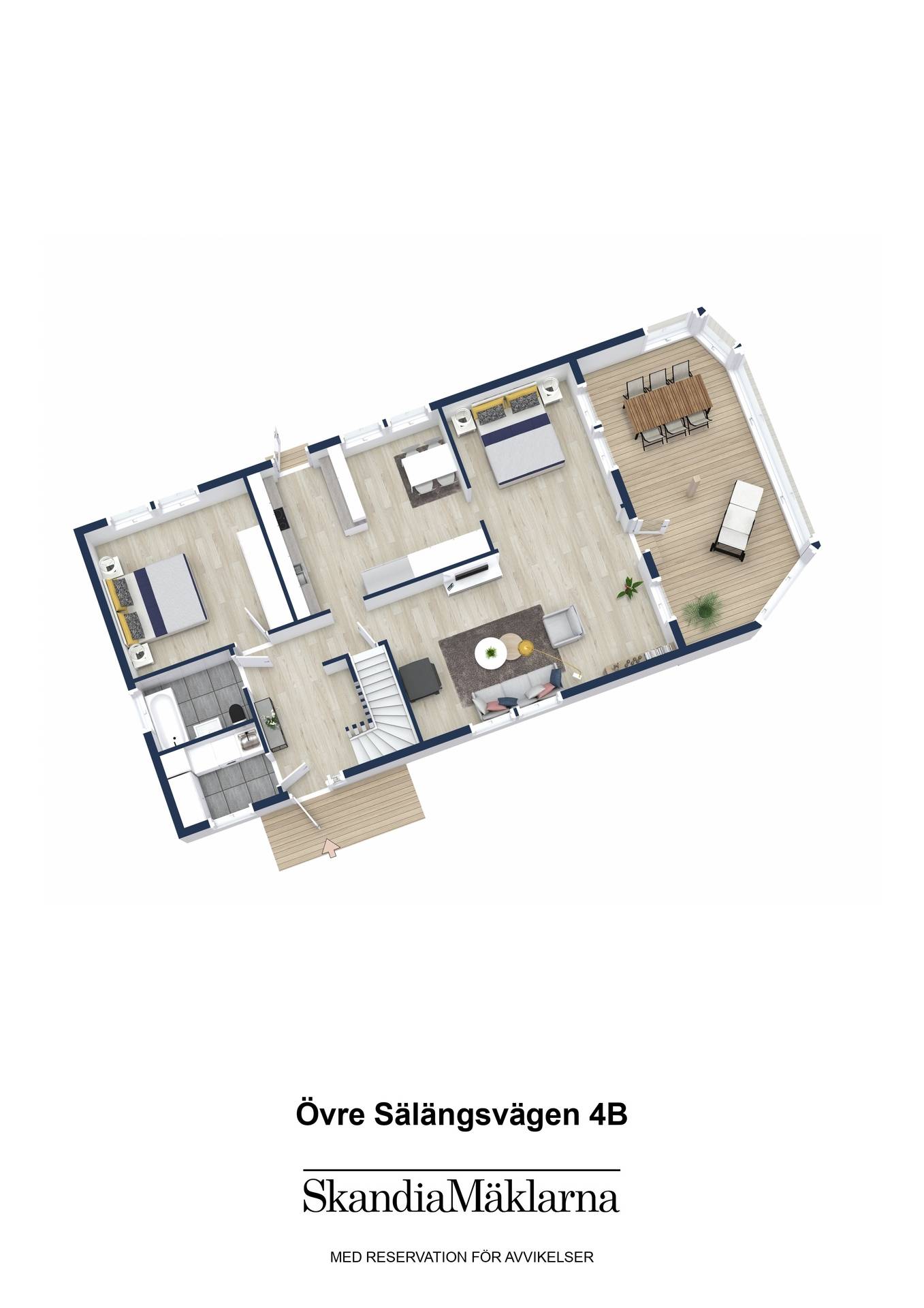 5 rum Villa på Övre Sälängsvägen 4B Södra Åbyggeby Gävle kommun - bild 31