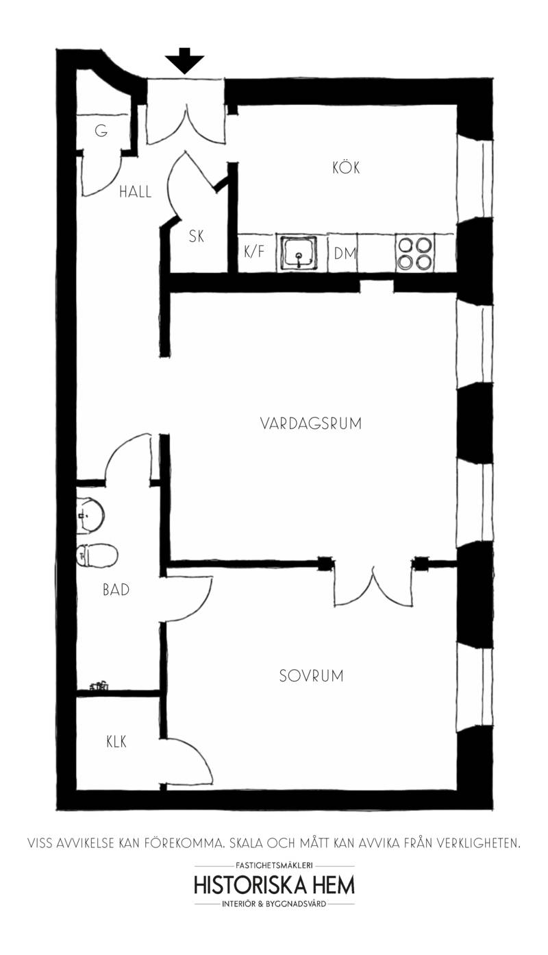 2 rum Lägenhet på Ragvaldsgatan 18B Södermalm - Mariatorget Stockholms kommun - bild 35