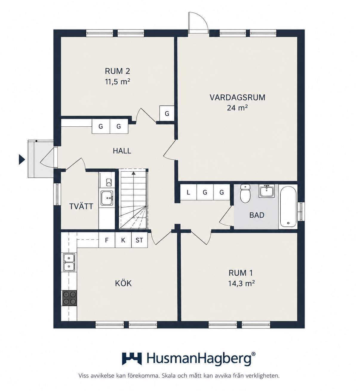 6 rum Villa på Årbyvägen 41B Årby Borlänge kommun - bild 26