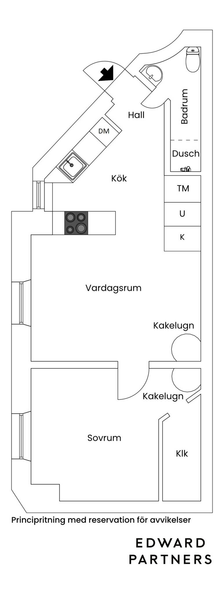 2 rum Lägenhet på Kocksgatan 41, 1tr över gård Södermalm Stockholms kommun - bild 23