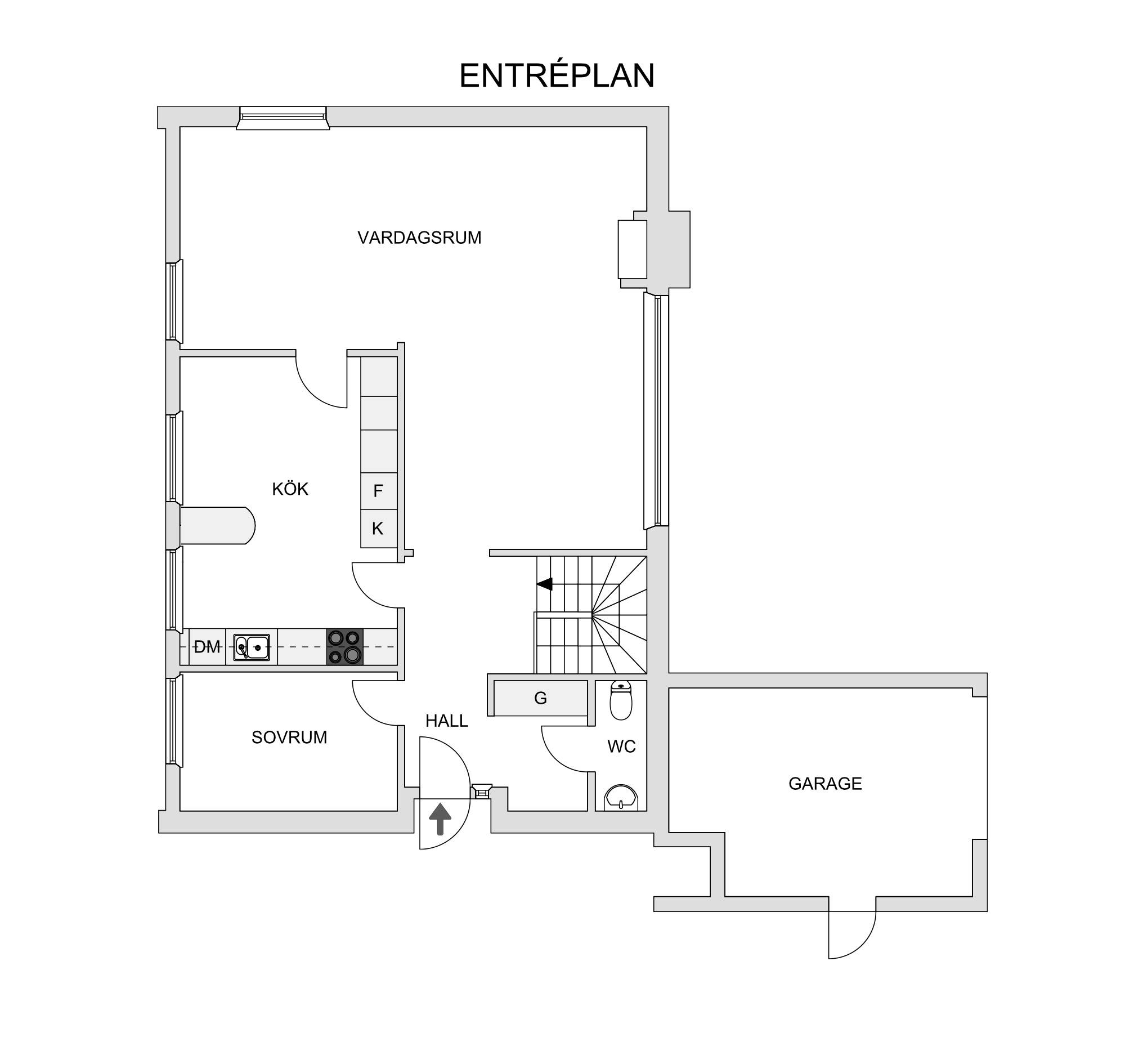 5 rum Villa på Robin Granes väg 16 Hentorp Skövde kommun - bild 29