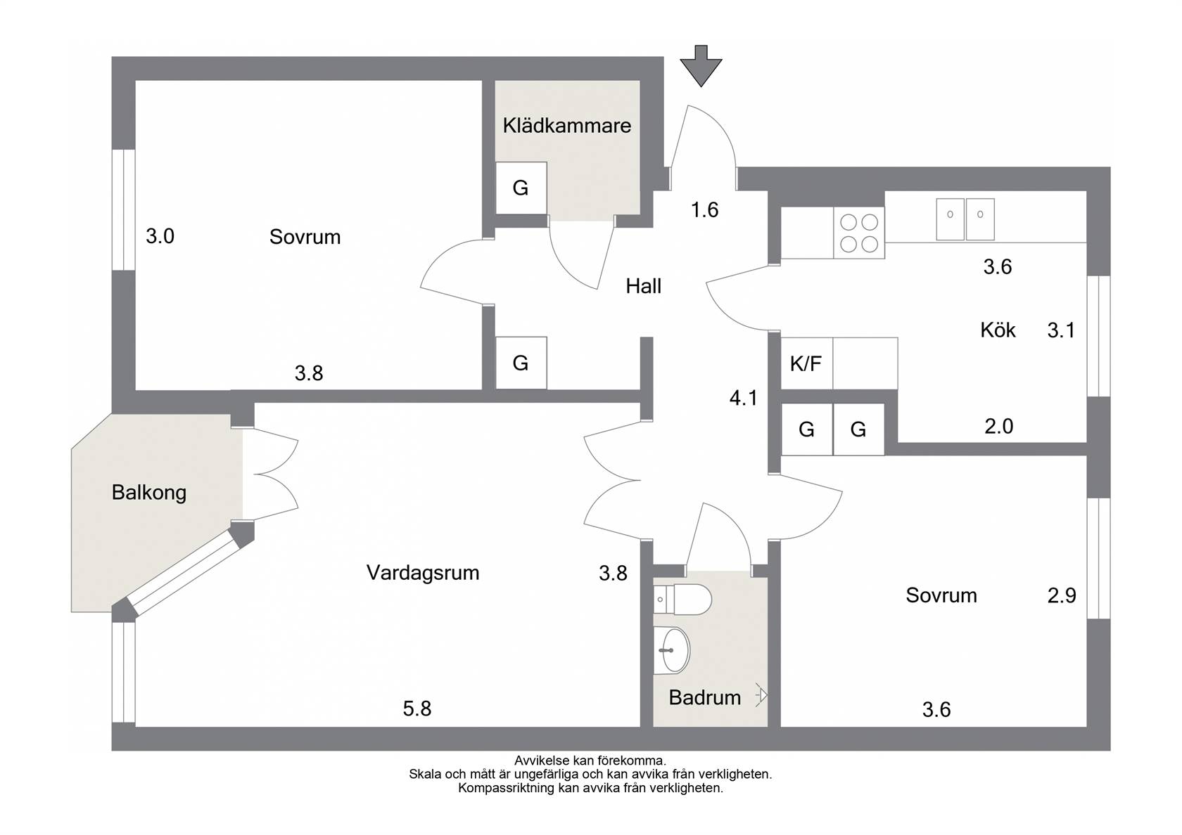 3 rum Lägenhet på Industrigatan 21 C Högbrunn Nyköpings kommun - bild 17