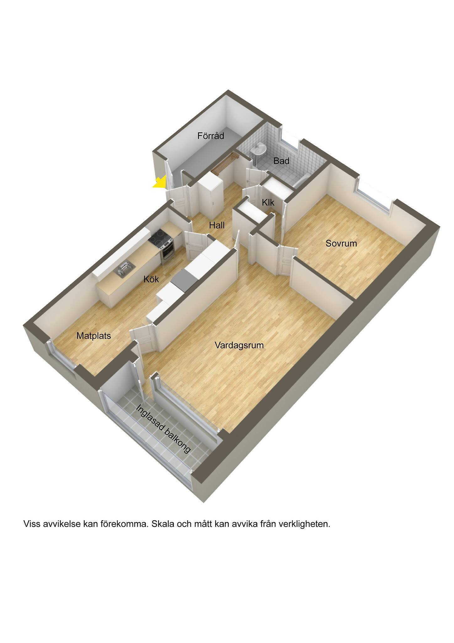 2 rum Lägenhet på Herrhagsvägen 21 A Herrhagen Falu kommun - bild 21