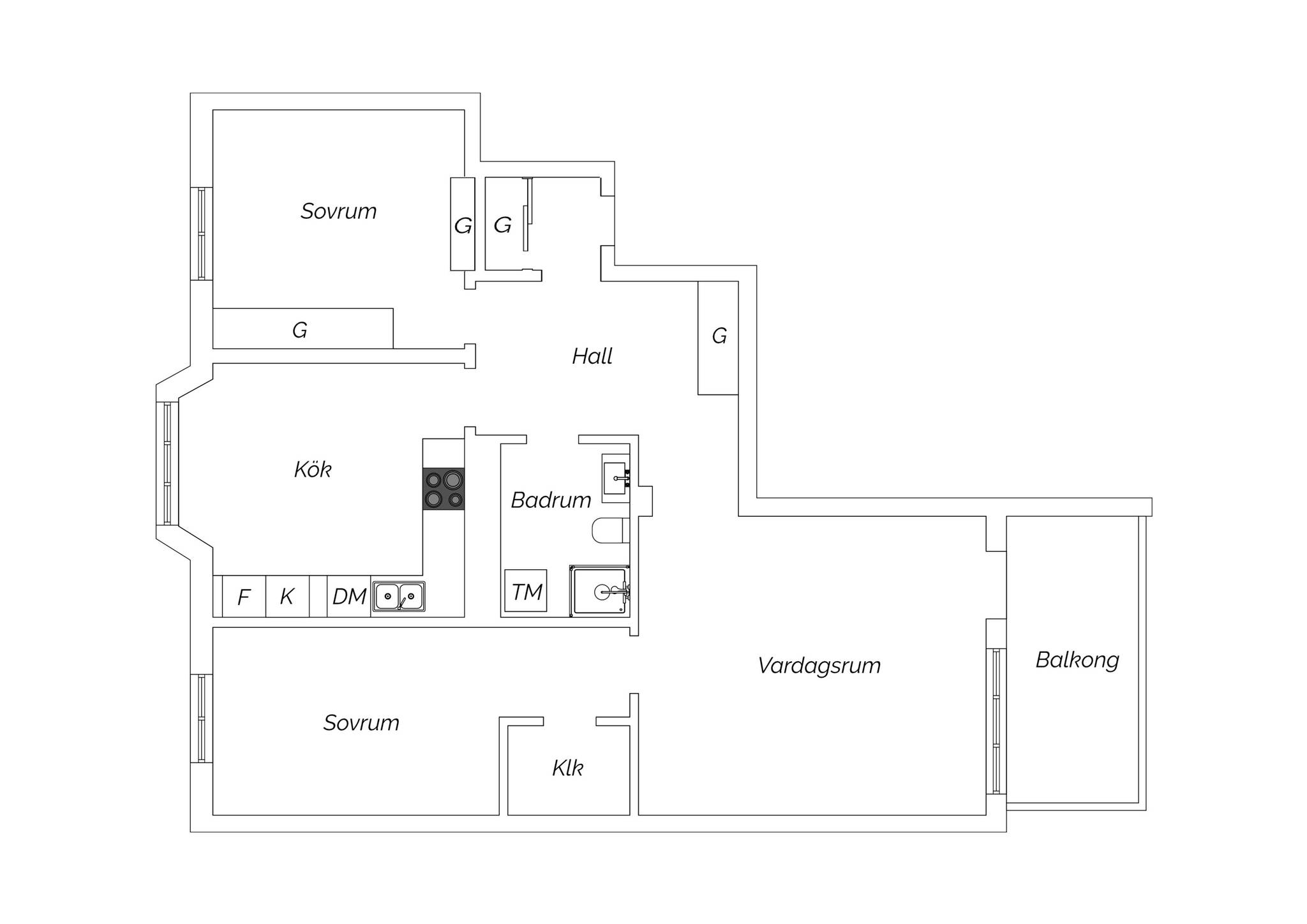 3 rum Lägenhet på Tegelviksgatan 35 Södermalm Stockholms kommun - bild 28