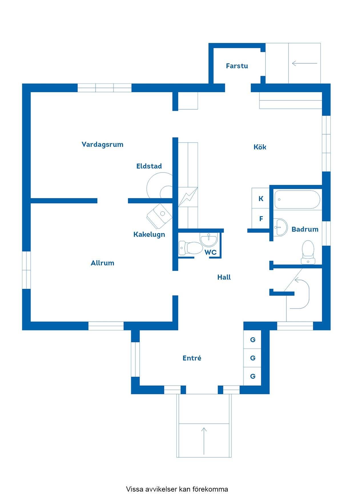 4 rum Villa på Kyrkvägen 38 Sjötorp Mariestads kommun - bild 43