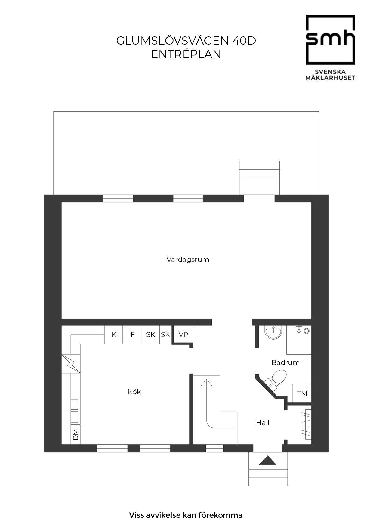 4 rum Radhus på Glumslövsvägen 40D Brohusen Landskrona kommun - bild 28