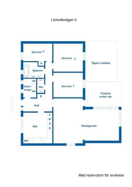 4 rum Villa på Lövkullevägen 3 Hasslum Skövde kommun - bild 43