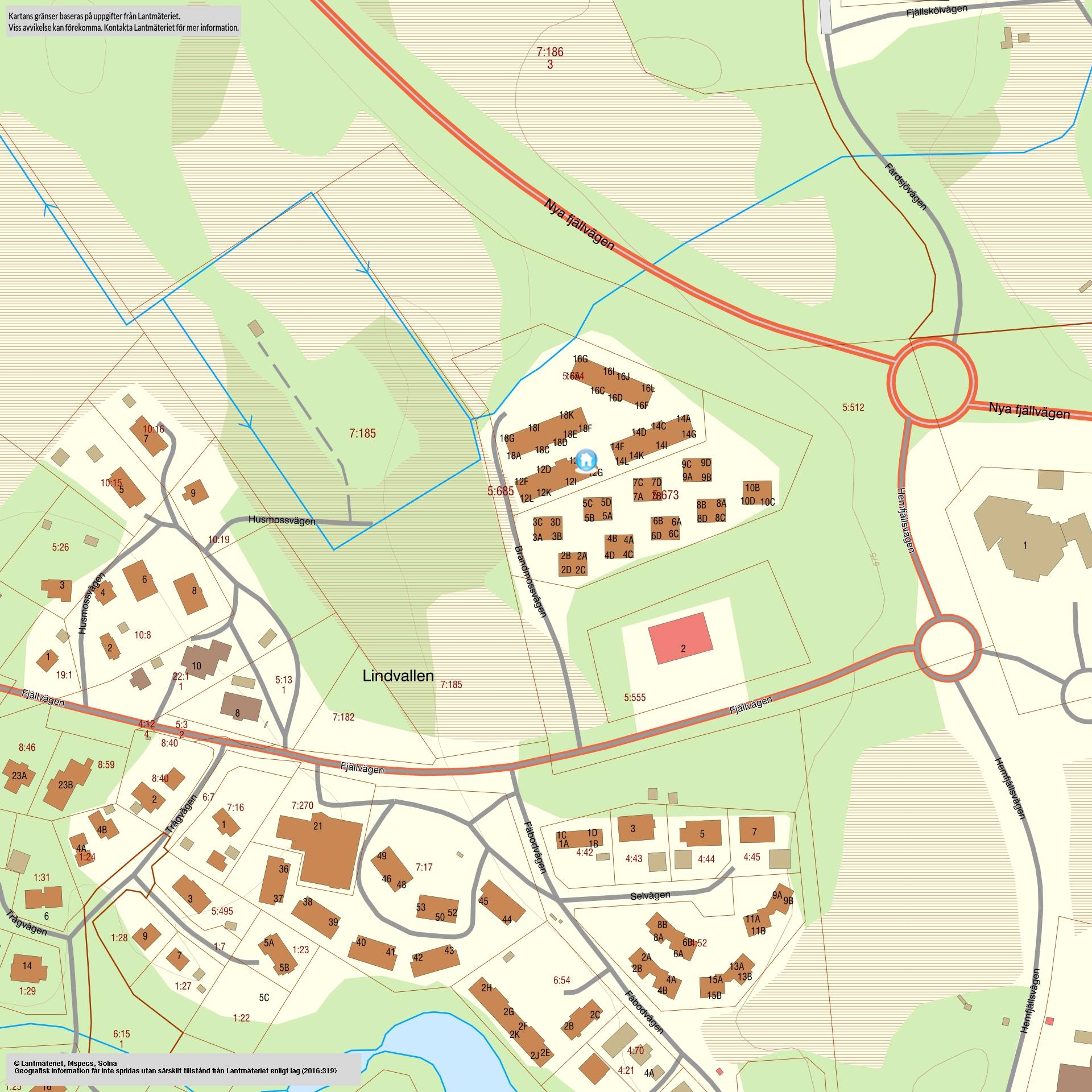 3 rum Lägenhet på Brandmossvägen 12G Lindvallen Malung-Sälens kommun - bild 22