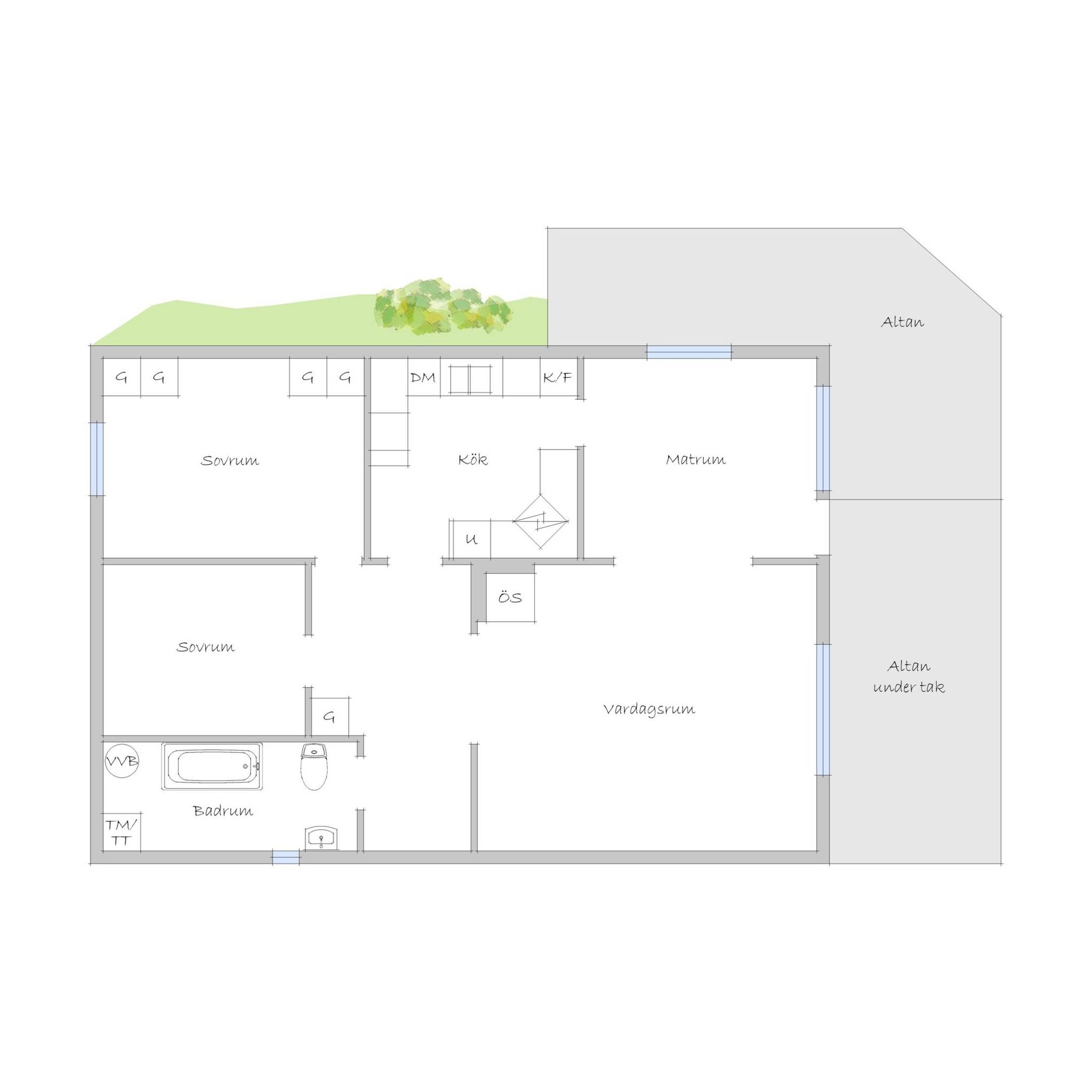 3 rum Villa på Verkholmen 66 Täfteå Umeå kommun - bild 42