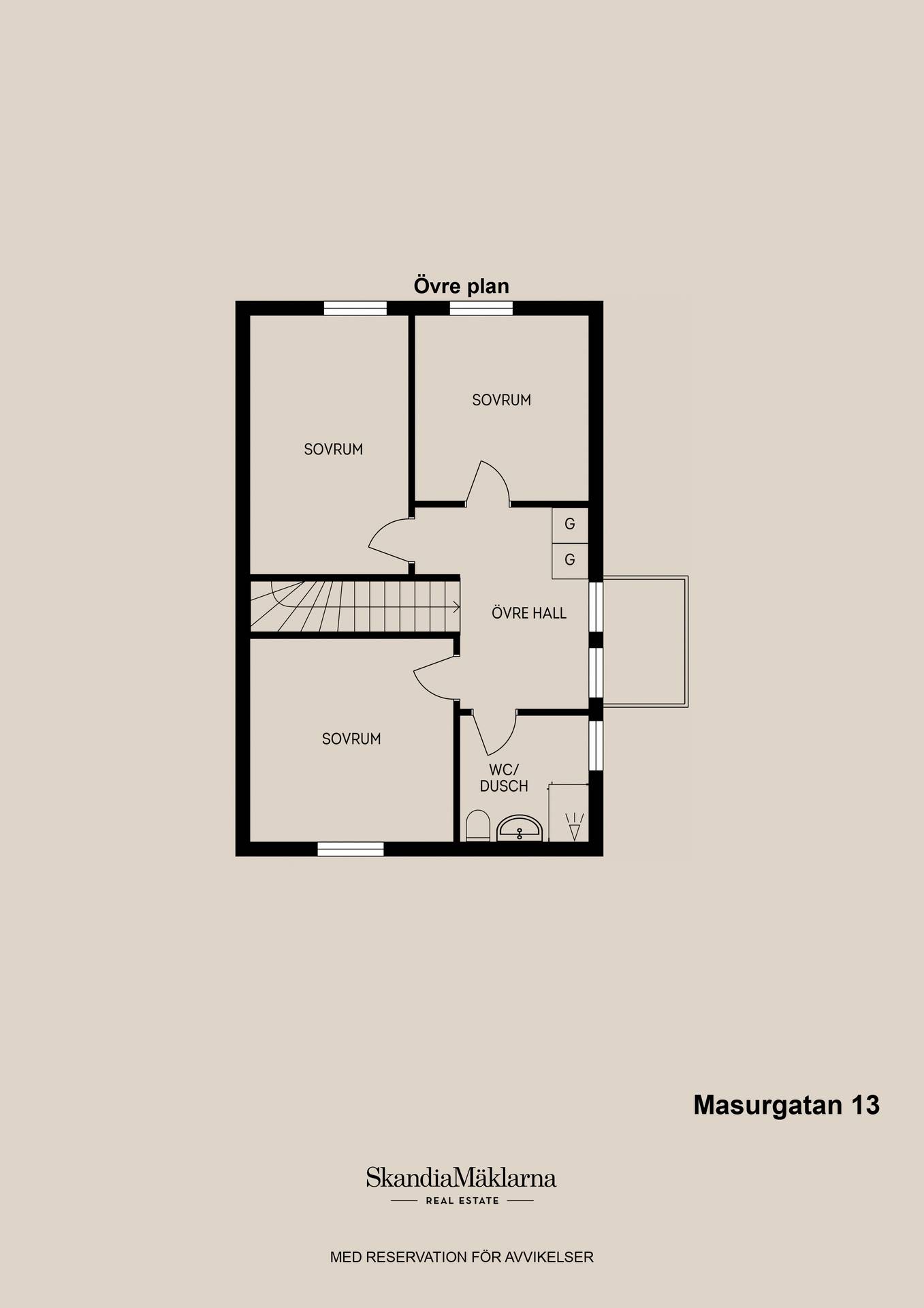 5 rum Villa på Masurgatan 13 Gävle kommun - bild 33