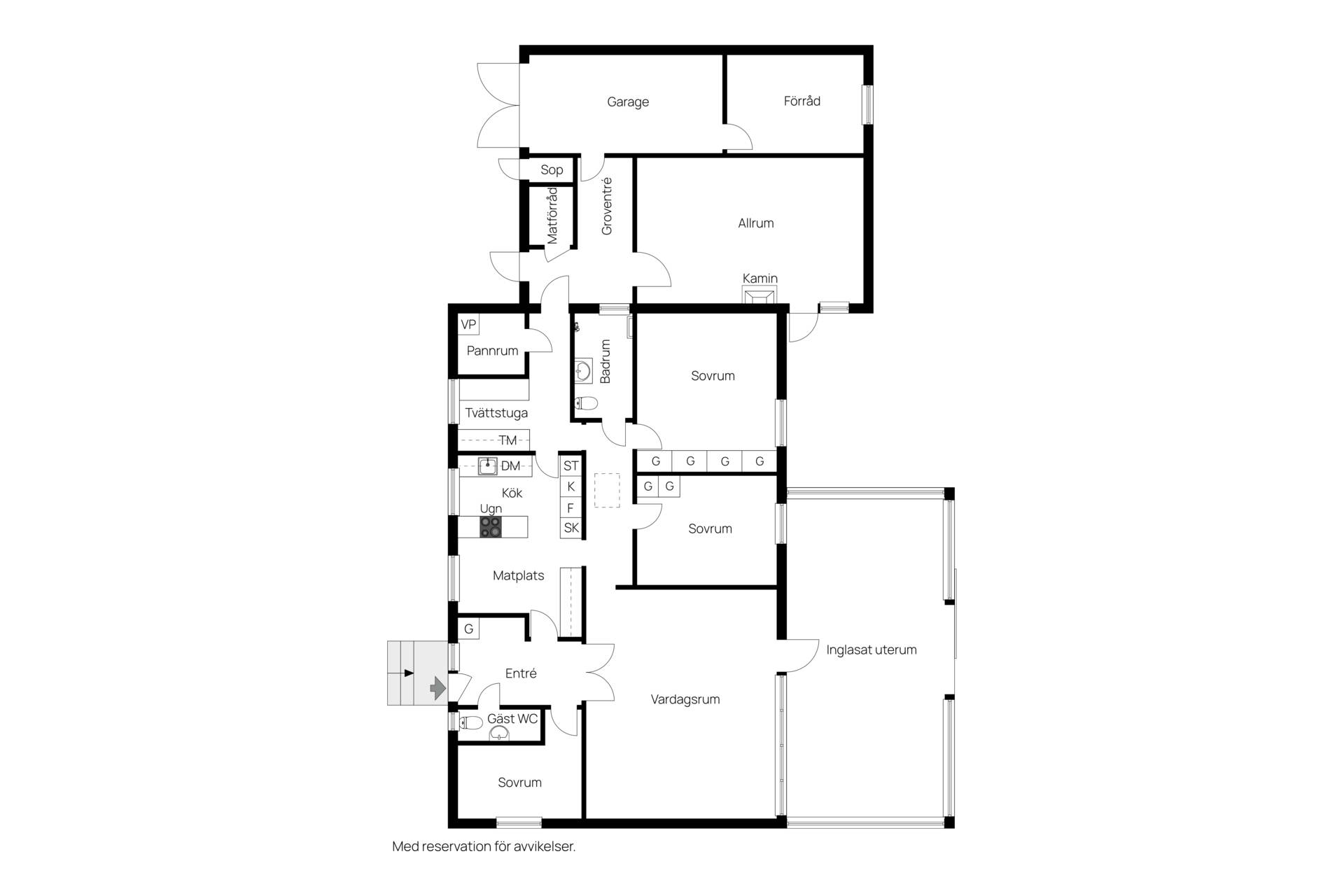 5 rum Villa på Knutsåkersvägen 21 Söndrum Halmstads kommun - bild 26