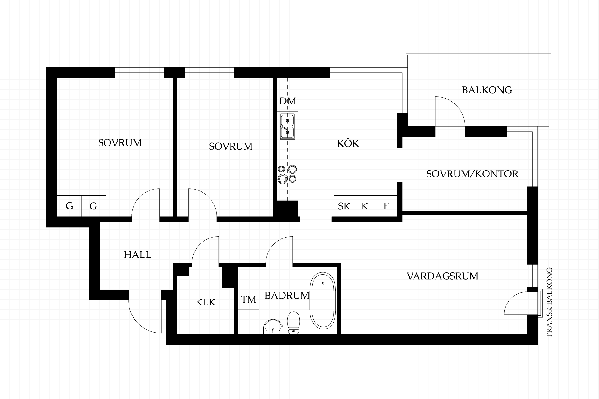 4 rum Lägenhet på Skulptörvägen 18, 2 tr Johanneshov Stockholms kommun - bild 27