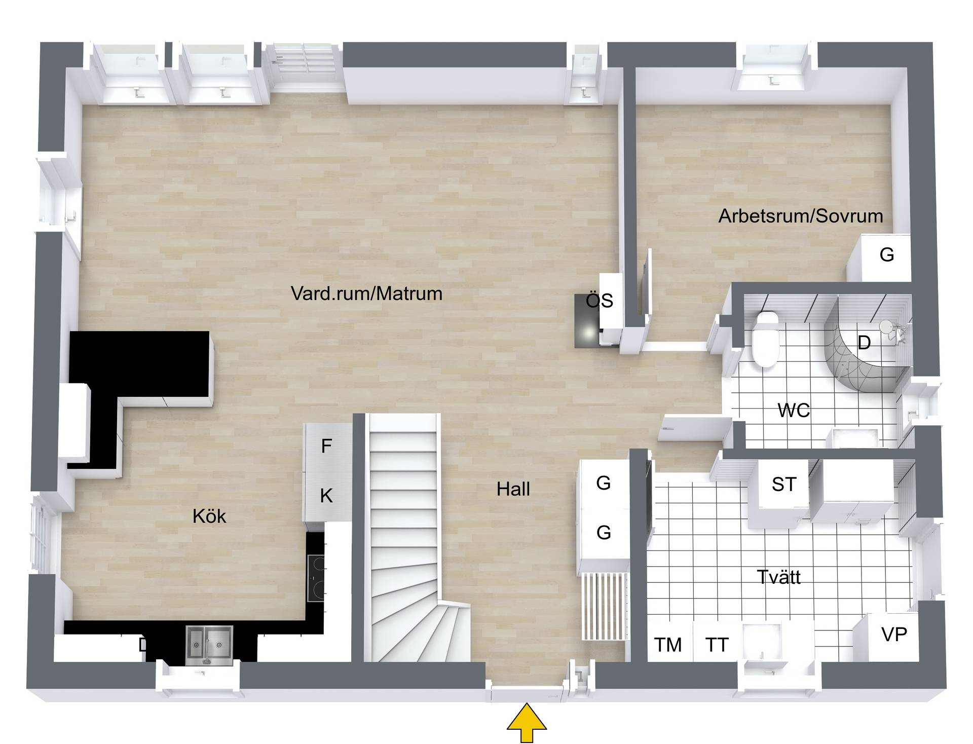 7 rum Villa på Lena-Årby Skogs-Årby 76 Storvreta Uppsala kommun - bild 28