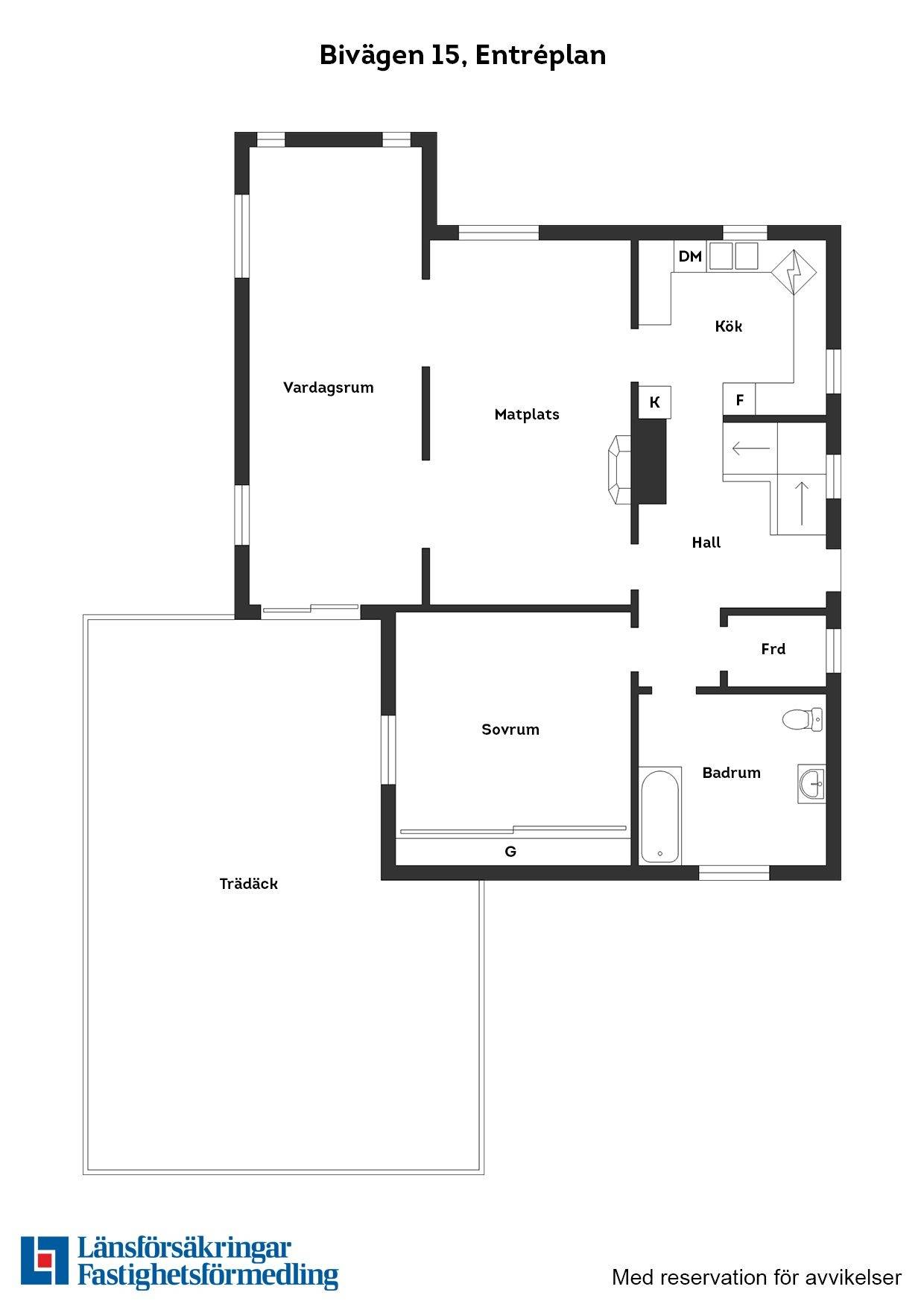 7 rum Villa på Bivägen 15 Lilla Tjärby Laholms kommun - bild 38