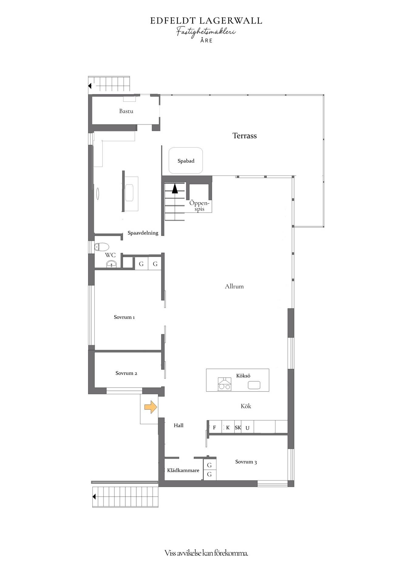 9 rum Villa på Tegefjäll Lingonet 2 Åre kommun - bild 44