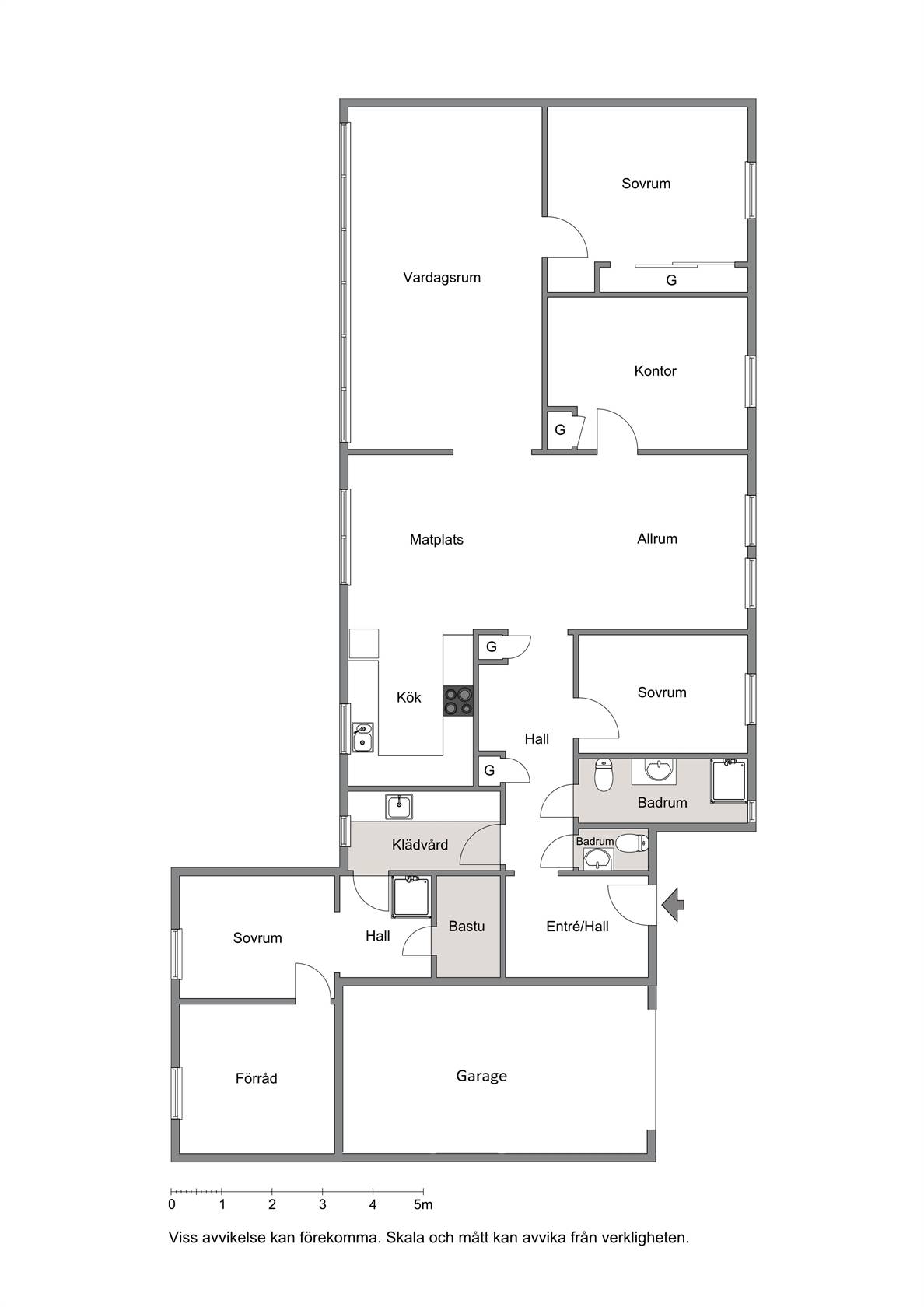 5 rum Villa på Spanngränd 8 Svartbjörsbyn Bodens kommun - bild 48