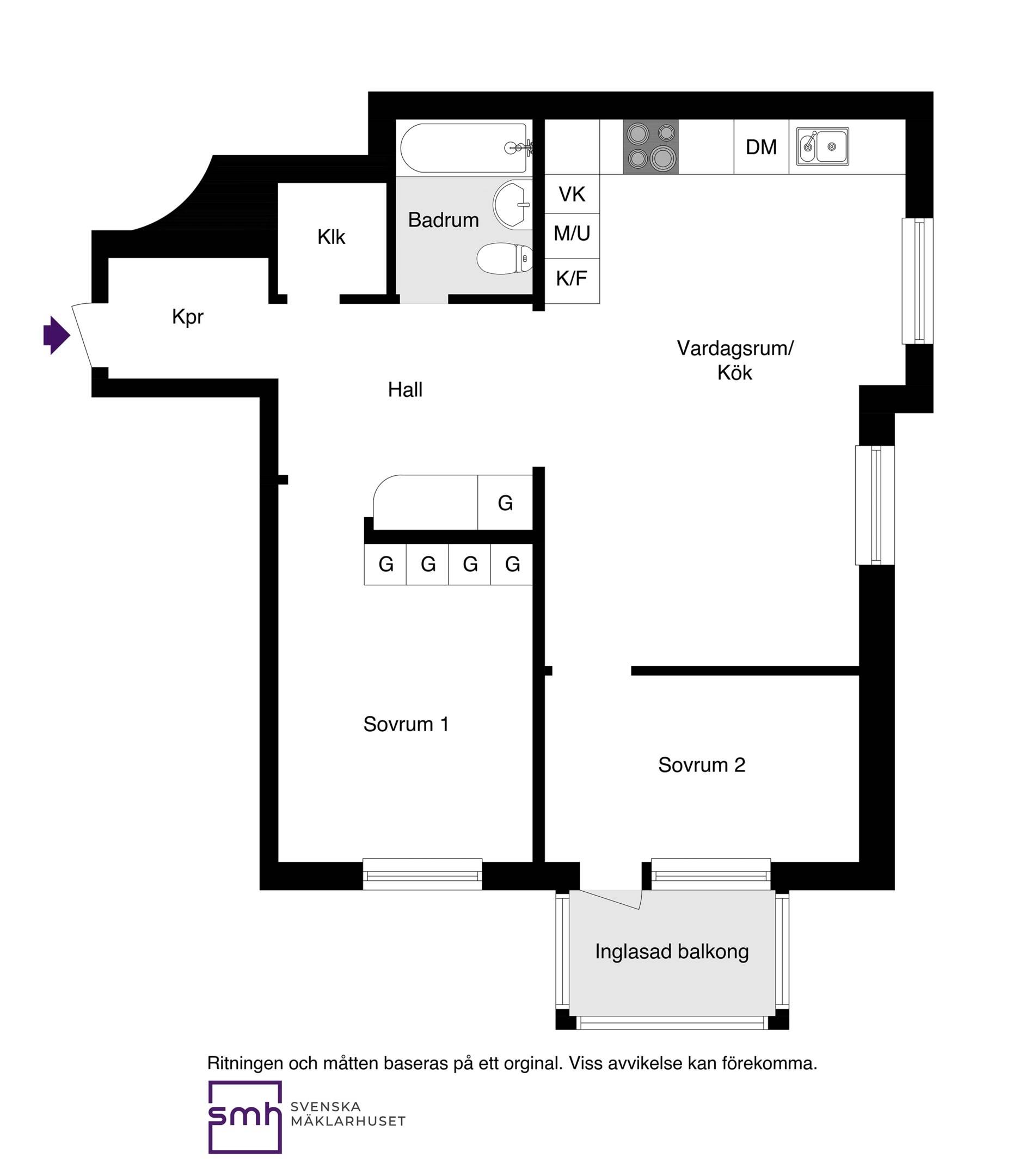 2 rum Lägenhet på Trädgårdsgatan 19, 6 tr Lilla Alby - Centrala Sundbyberg Sundbybergs kommun - bild 40