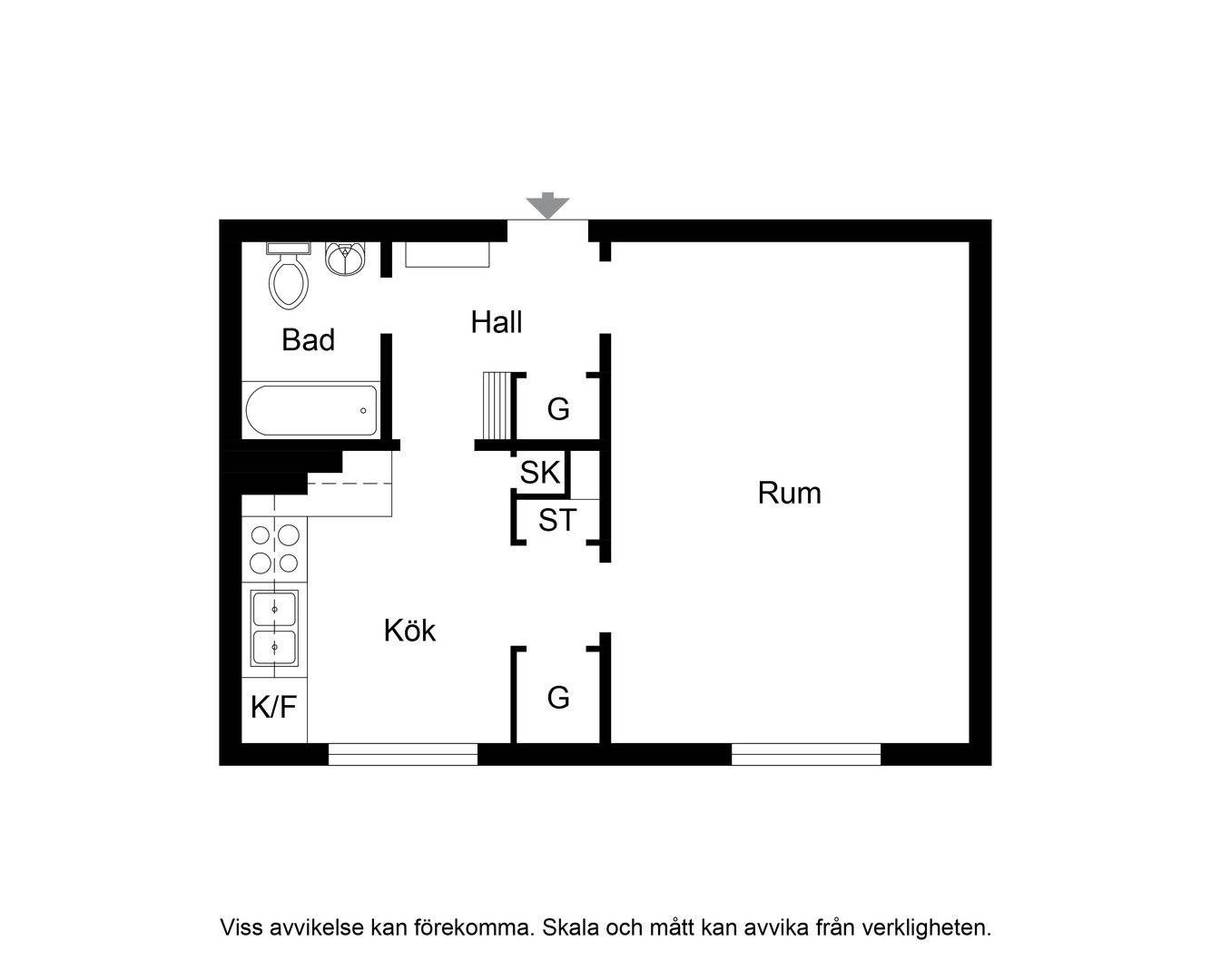 1 rum Lägenhet på Tallgatan 10 Centrala Sundbyberg Sundbybergs kommun - bild 14