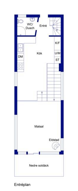 4 rum Villa på Karlbergs strand 6A - A31 utsida Pampas Marina Solna kommun - bild 31
