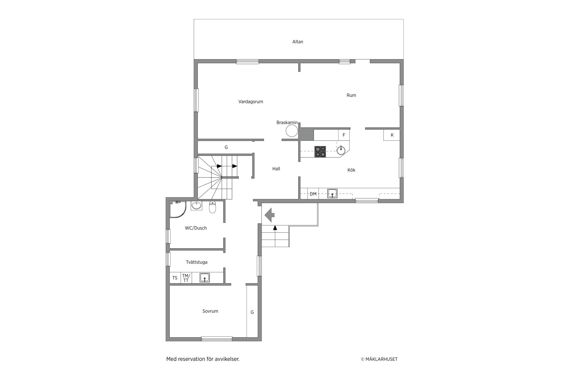 4 rum Villa på Bangårdsvägen 32 Finspång Finspångs kommun - bild 50