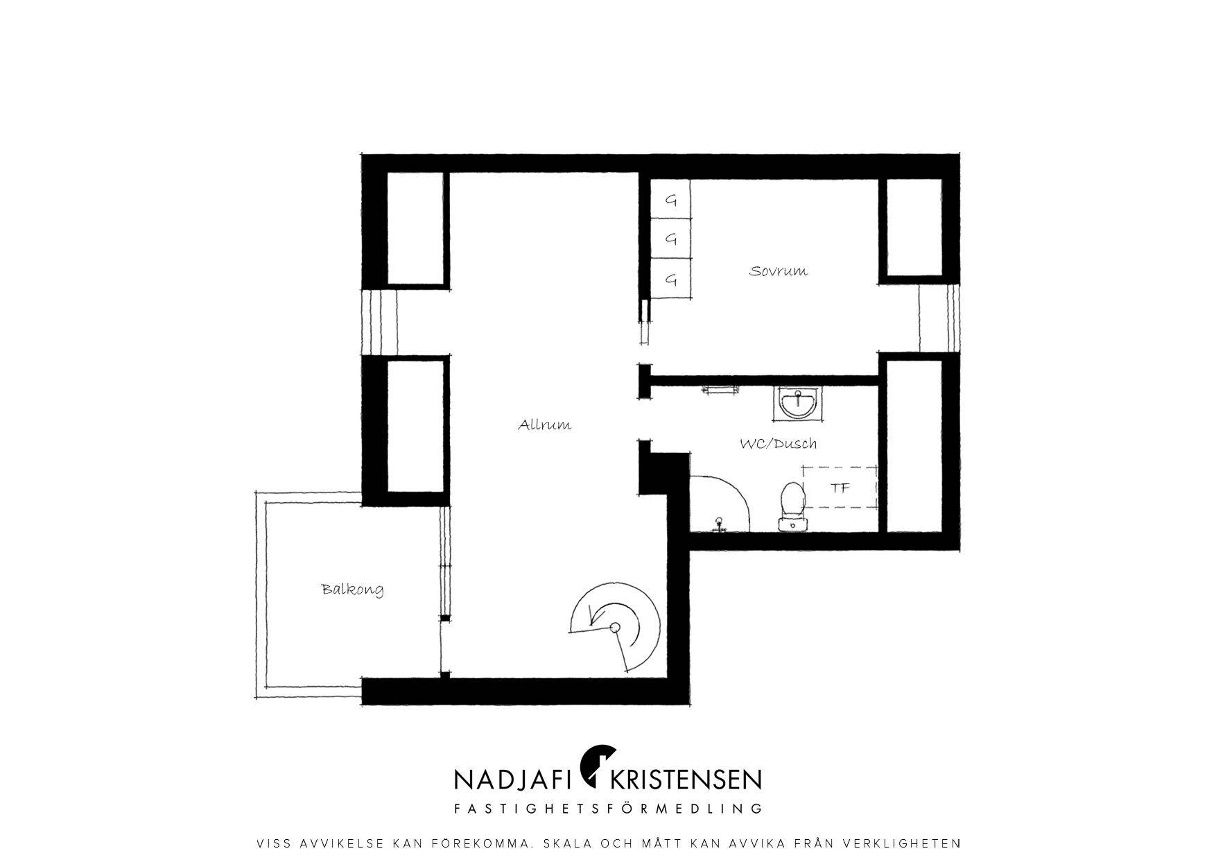 4 rum Lägenhet på Köpmansgatan 26, Lgh 1101 Centrala Båstad Båstads kommun - bild 29