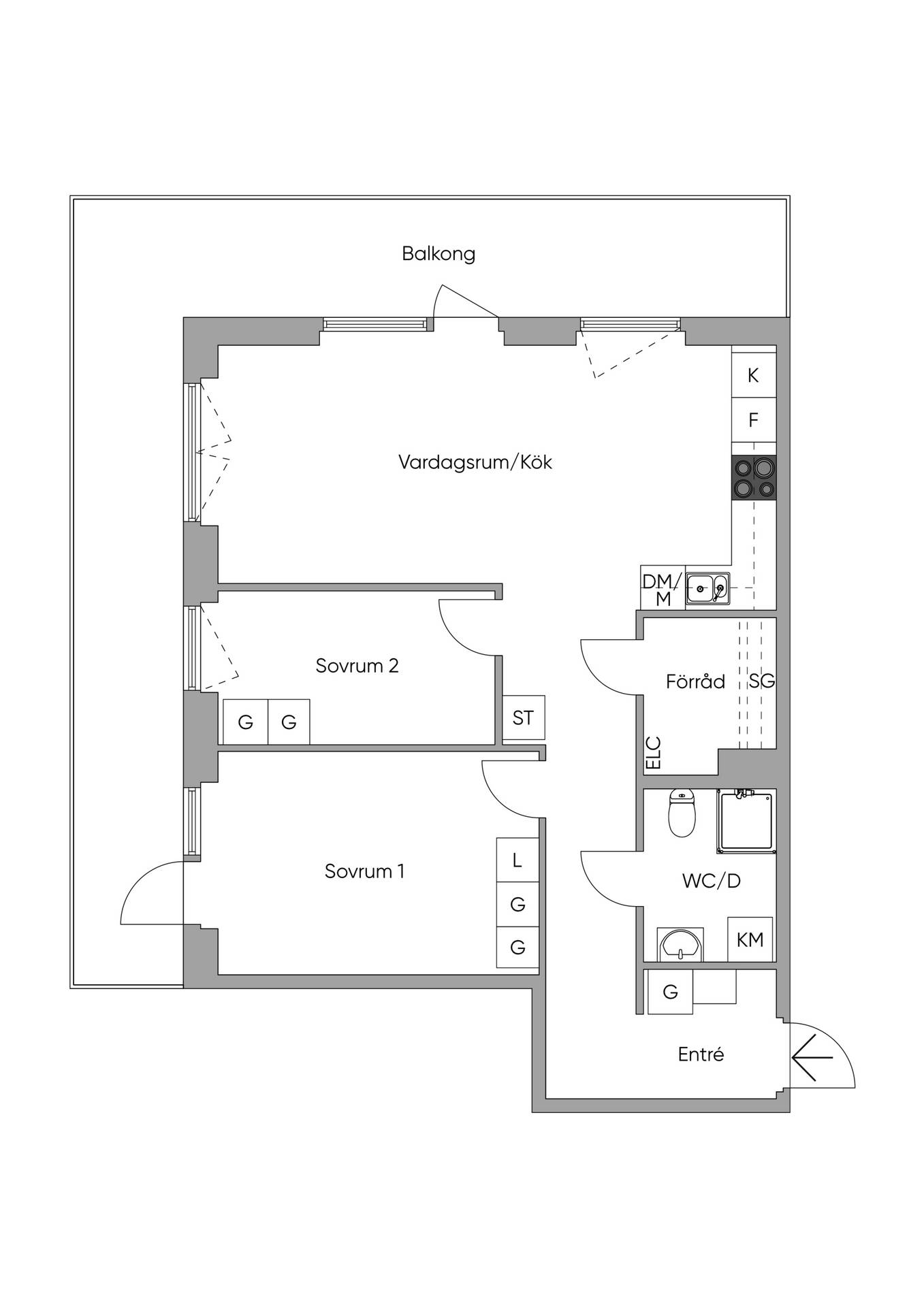 3 rum Lägenhet på Vega allé 79 VEGA Haninge kommun - bild 34