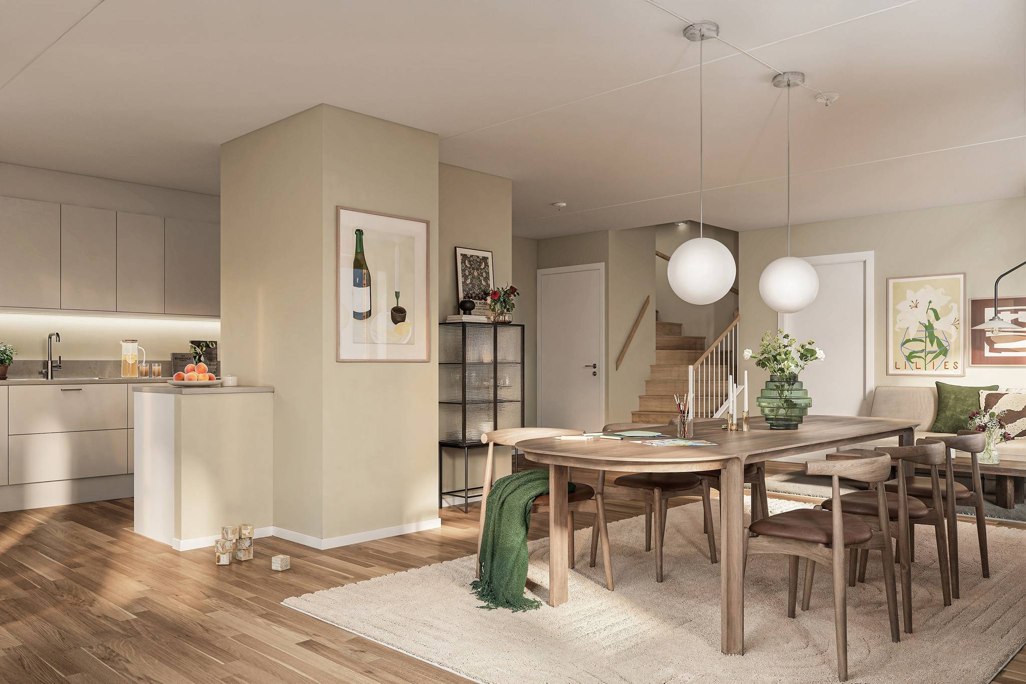 6 rum lägenhet på Blockstensgatan 4 Huvudsta Strandpark, Solna kommun - bild 1
