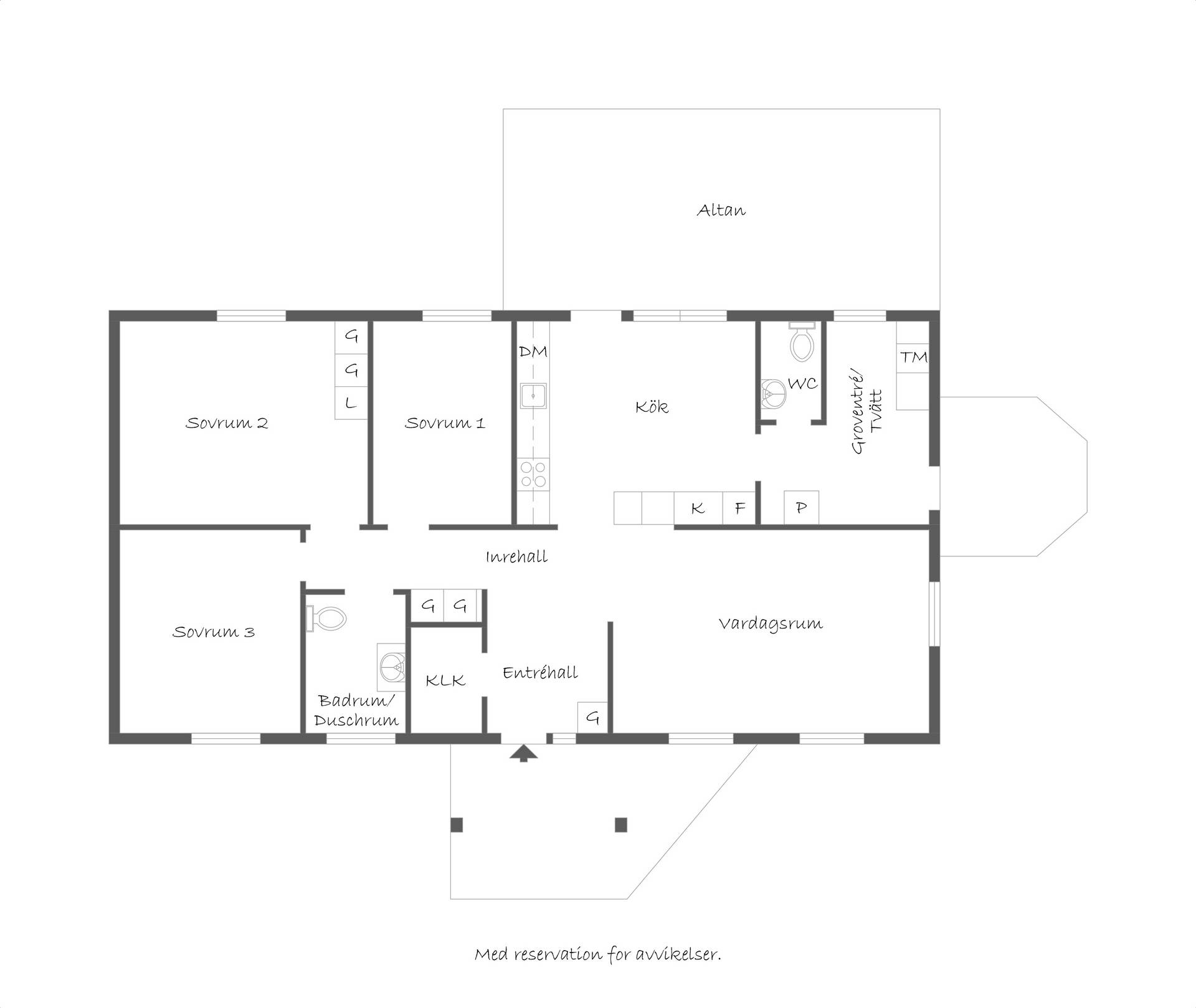 4 rum Villa på Tegelsmoravägen 53 Örbyhus Tierps kommun - bild 36