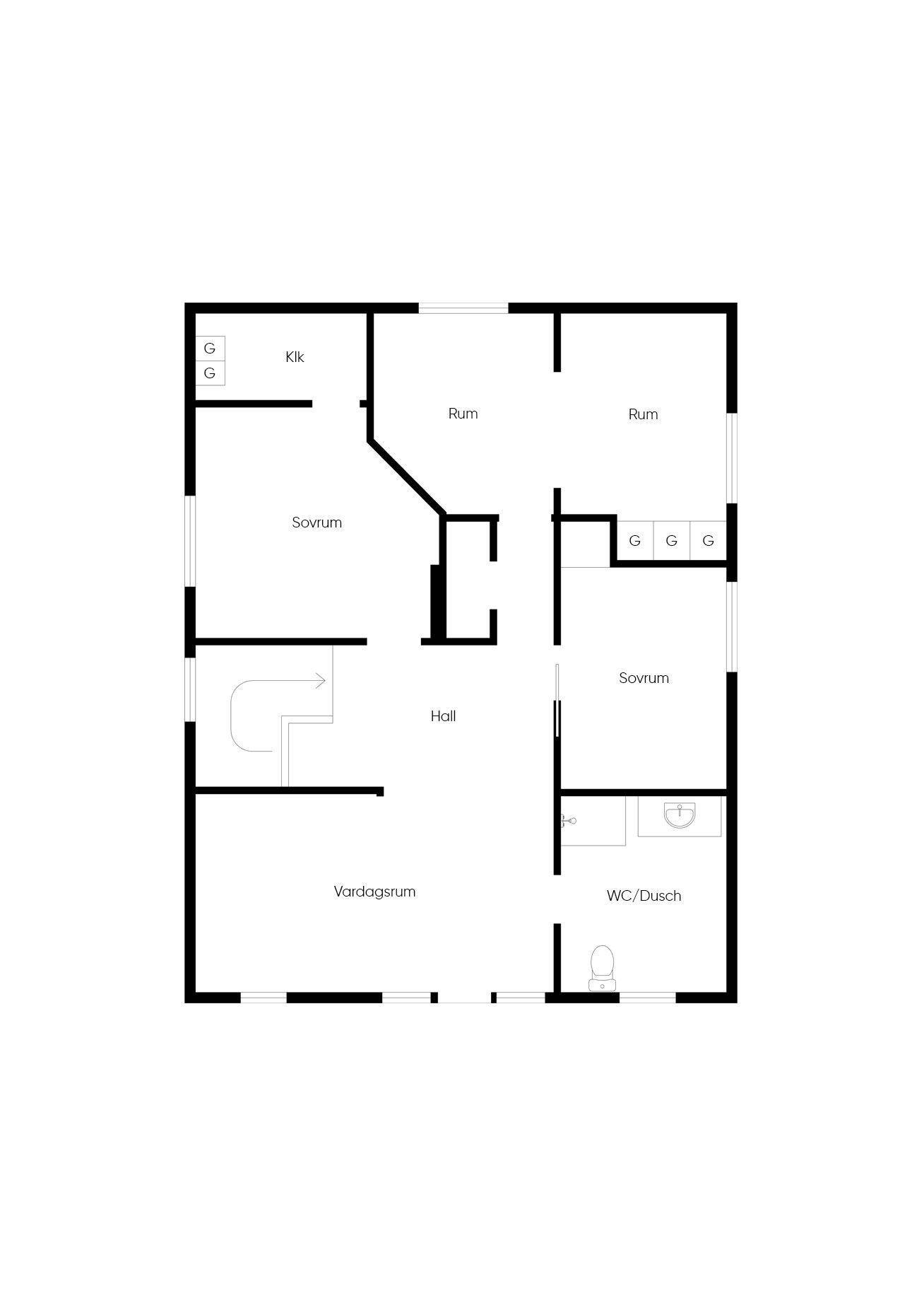 6 rum Villa på Vitsandsvägen 9 Torsby Torsby kommun - bild 58